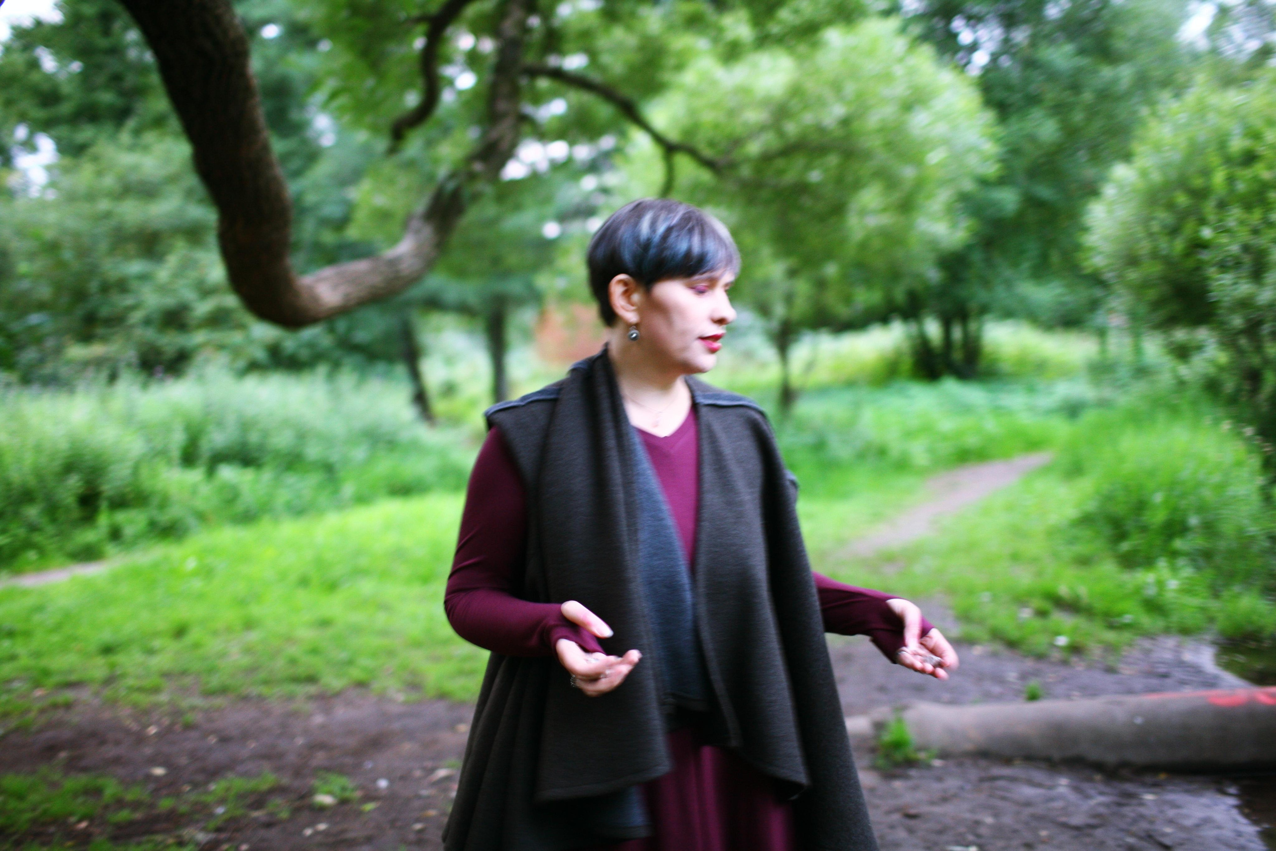 Anna and the fire. Victoria Dini. Art photography in London / Folkestone, UK