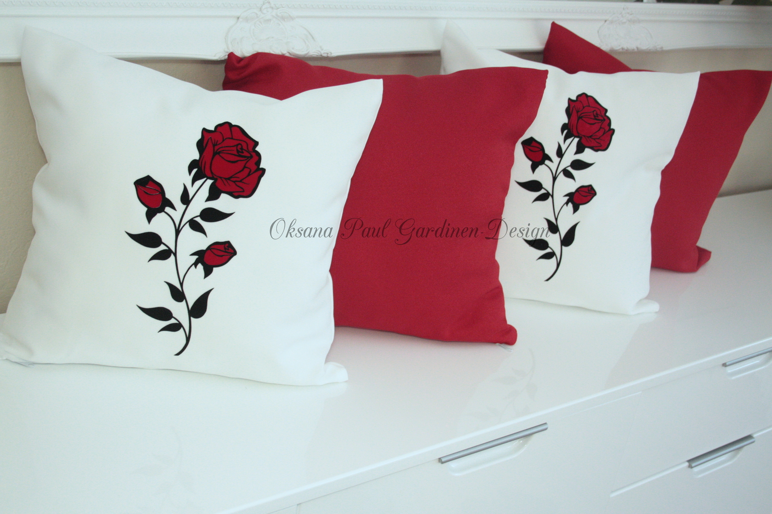 Подушки /Kissen ➜. Oksana Paul-Gardinen-Design Oksana Paul ✧ Art of Gardinen & Textile Design ✧ Polymer Clay Art & Handmade Creatures