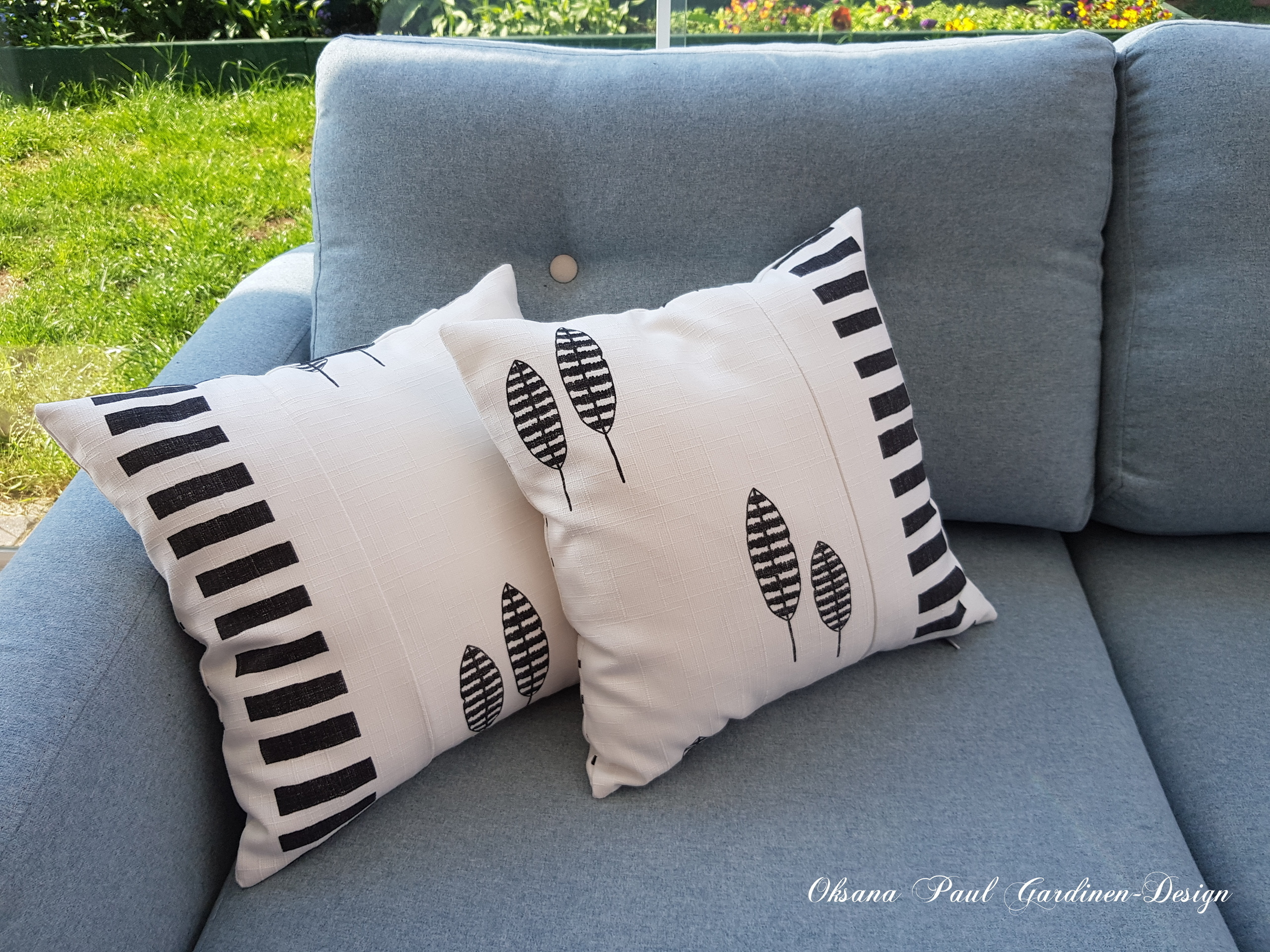 Подушки /Kissen ➜. Oksana Paul-Gardinen-Design Oksana Paul ✧ Art of Gardinen & Textile Design ✧ Polymer Clay Art & Handmade Creatures