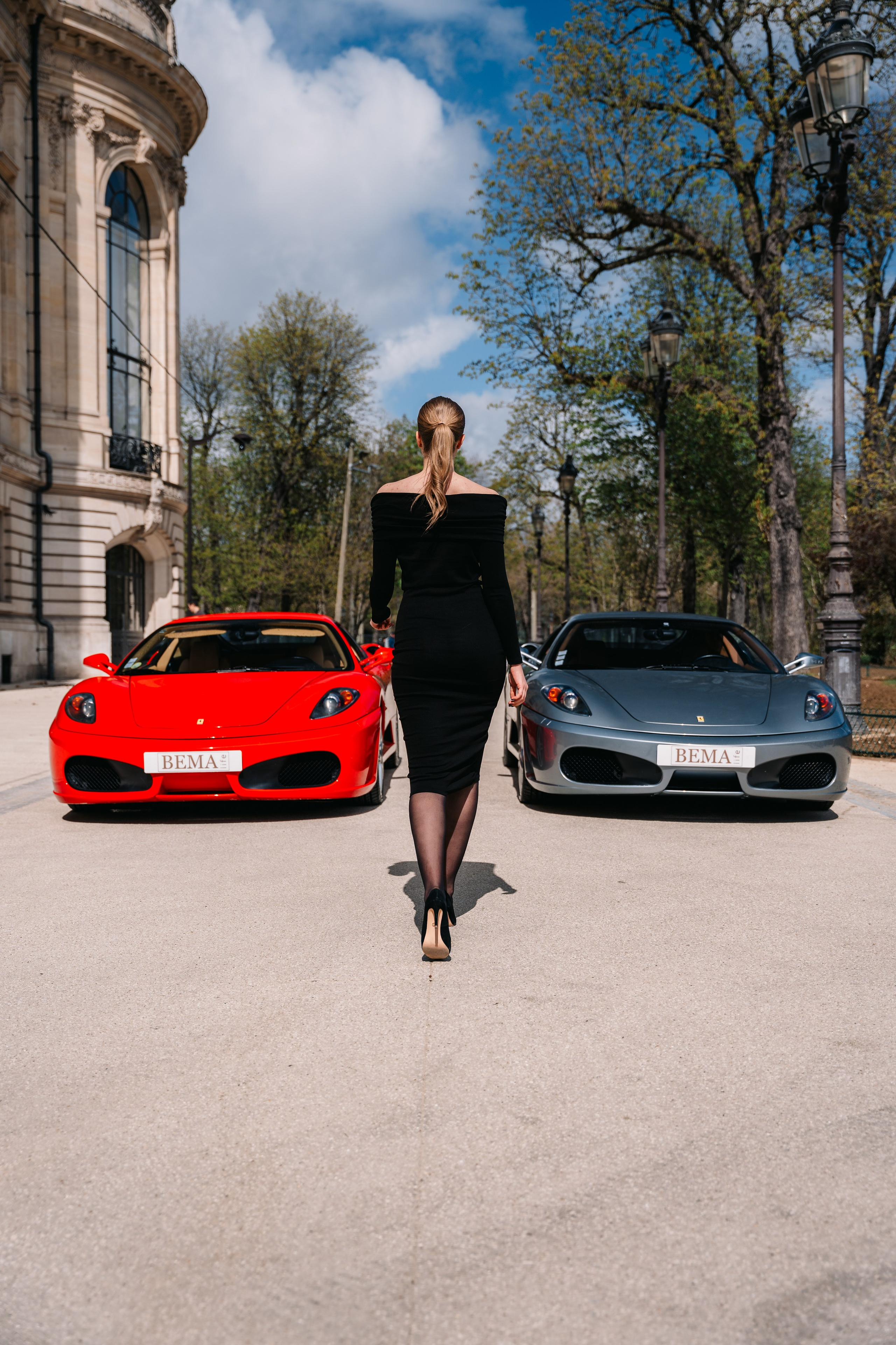 Anna x Ferrari F430. Photographer in Paris — Vitalii Motruk