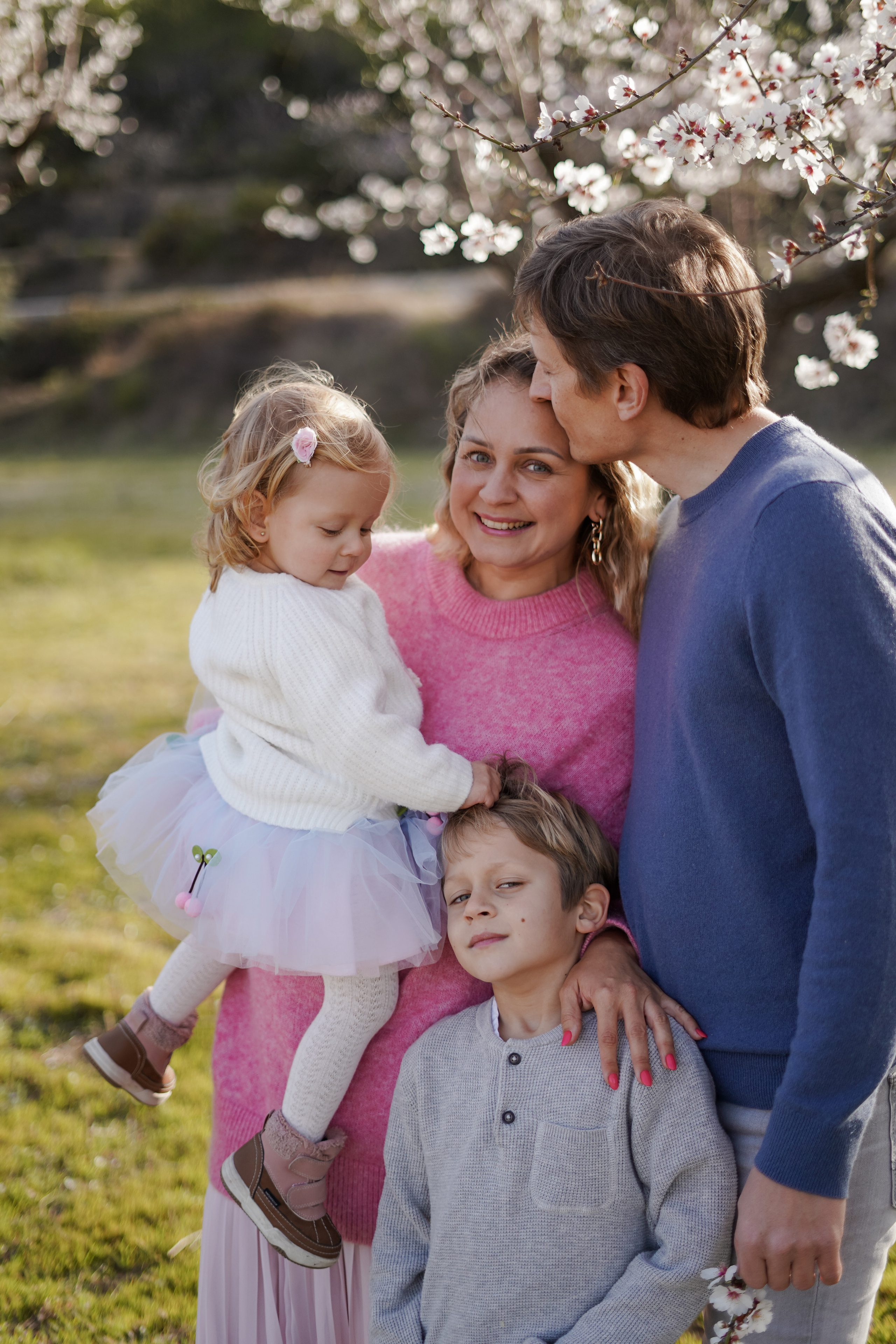 Миндальные сады. Семья. Индивидуальный, семейный, свадебный фотограф Бенидорм Диана Меметова