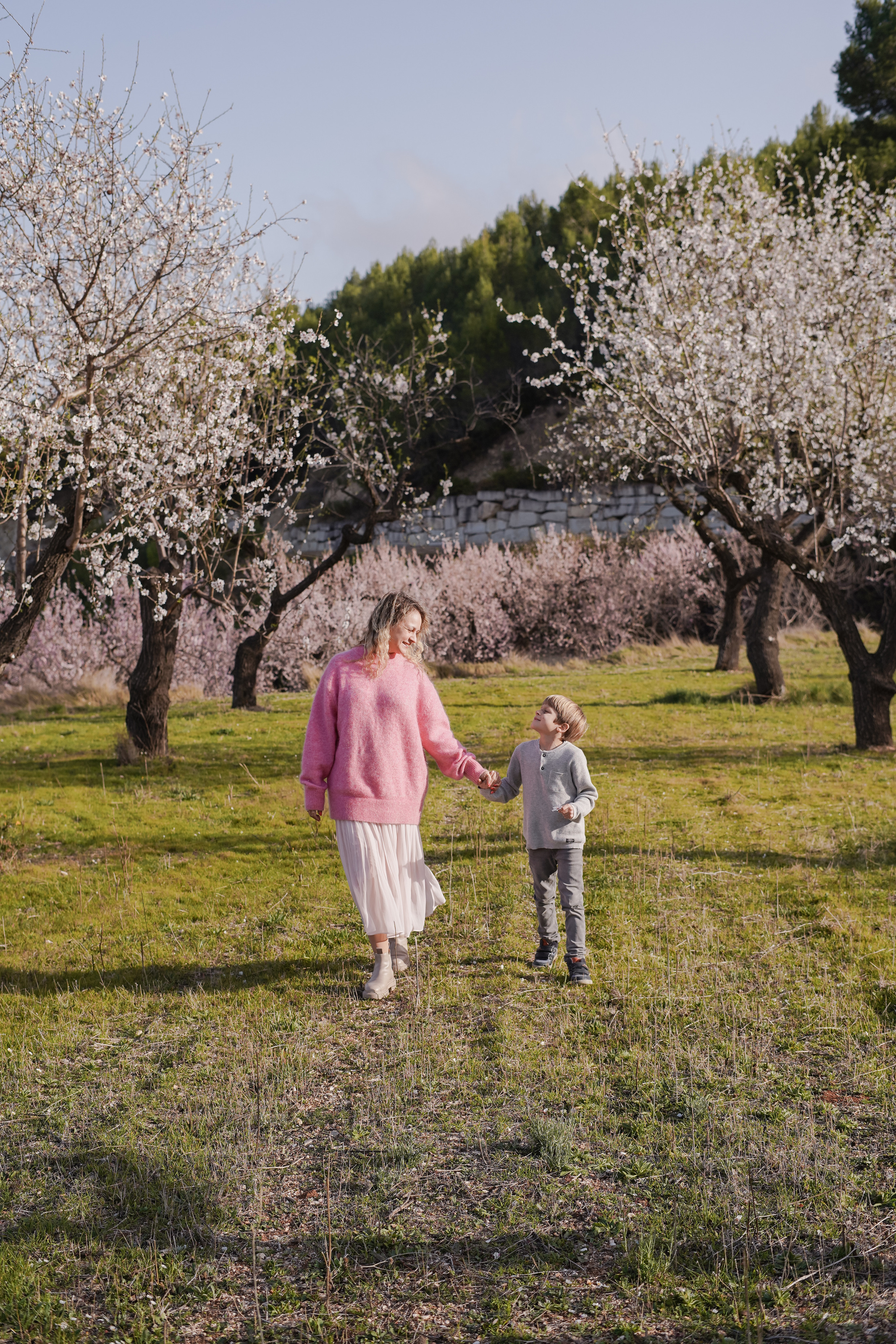 Миндальные сады. Семья. Индивидуальный, семейный, свадебный фотограф Бенидорм Диана Меметова