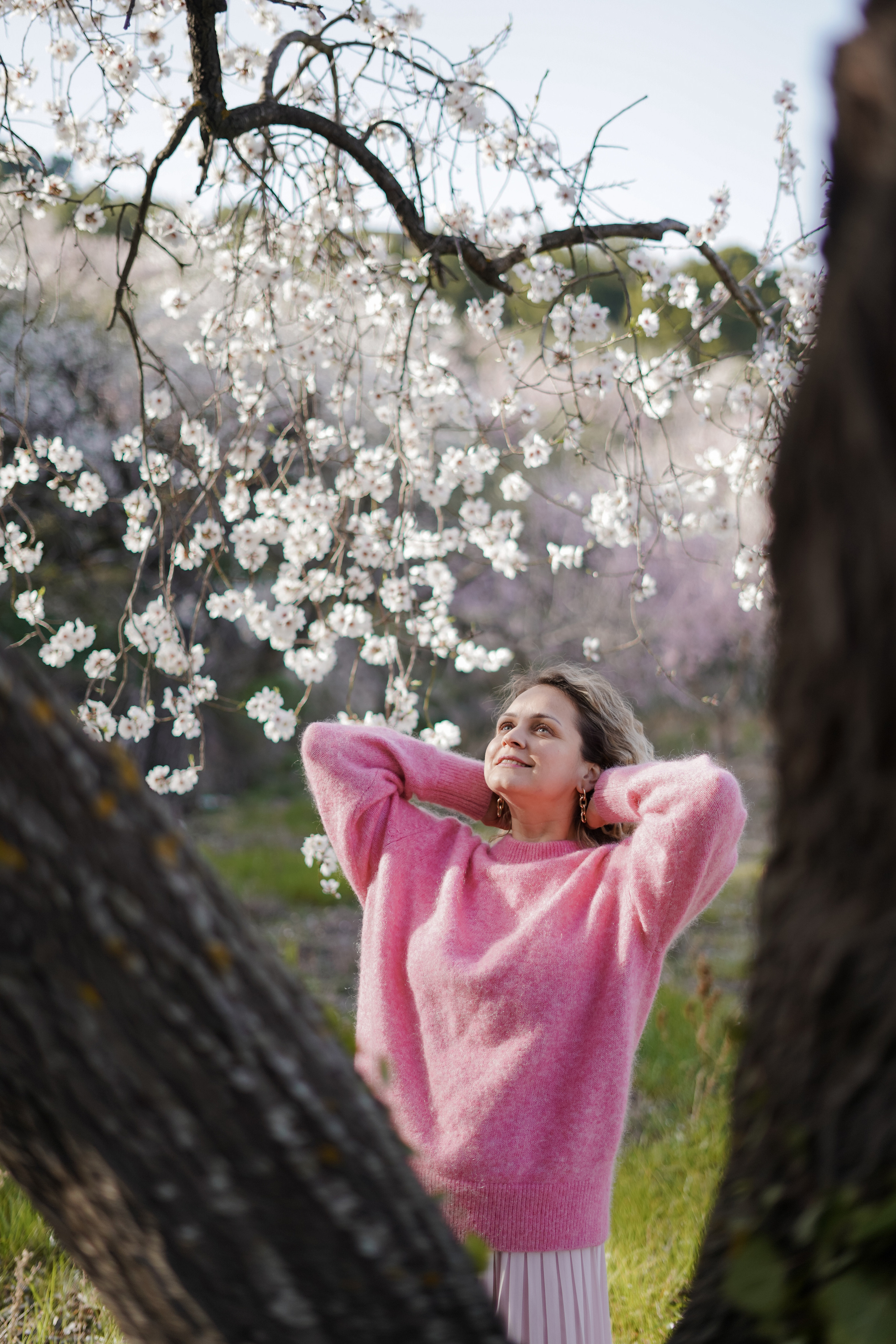 Миндальные сады. Семья. Индивидуальный, семейный, свадебный фотограф Бенидорм Диана Меметова