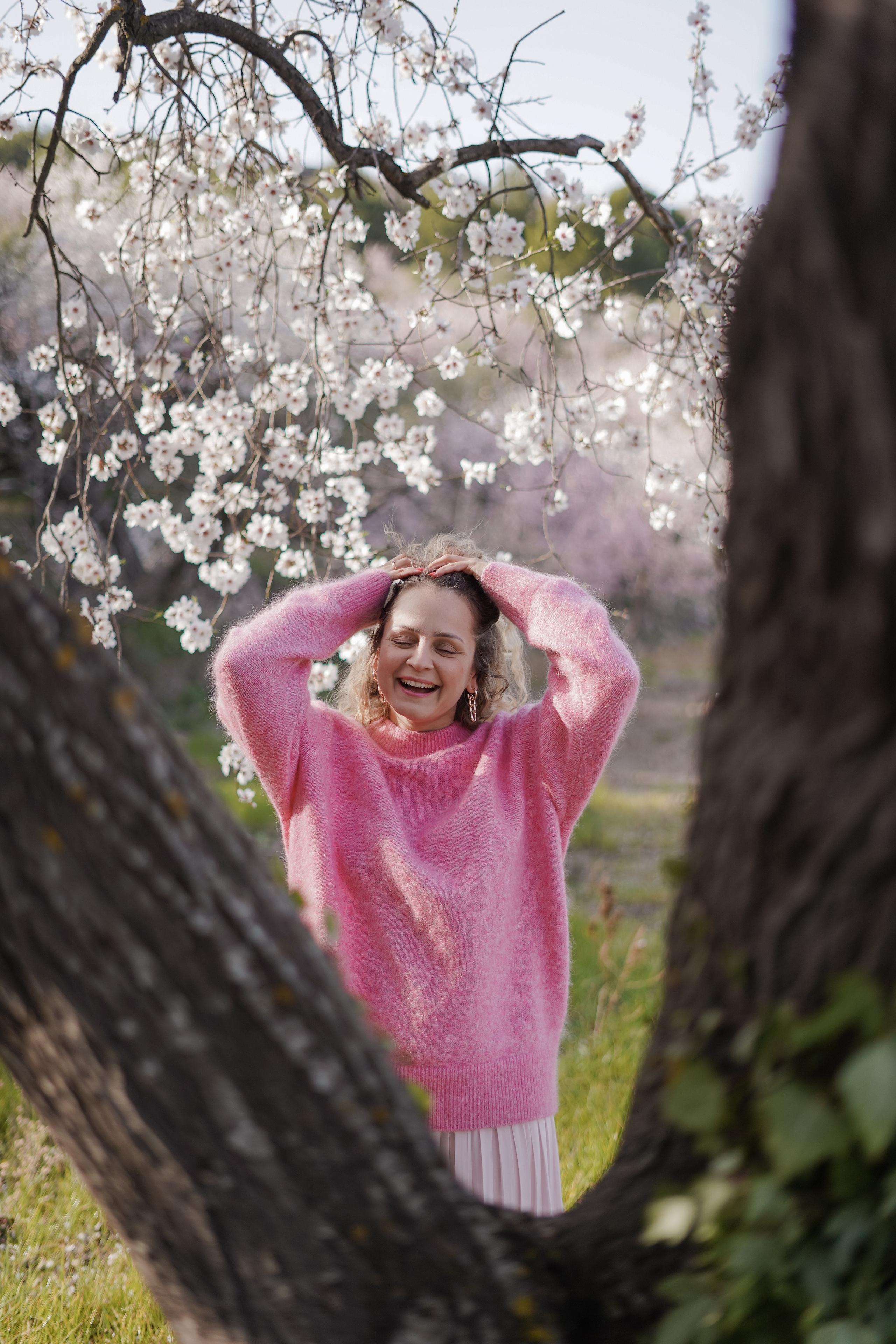 Миндальные сады. Семья. Индивидуальный, семейный, свадебный фотограф Бенидорм Диана Меметова