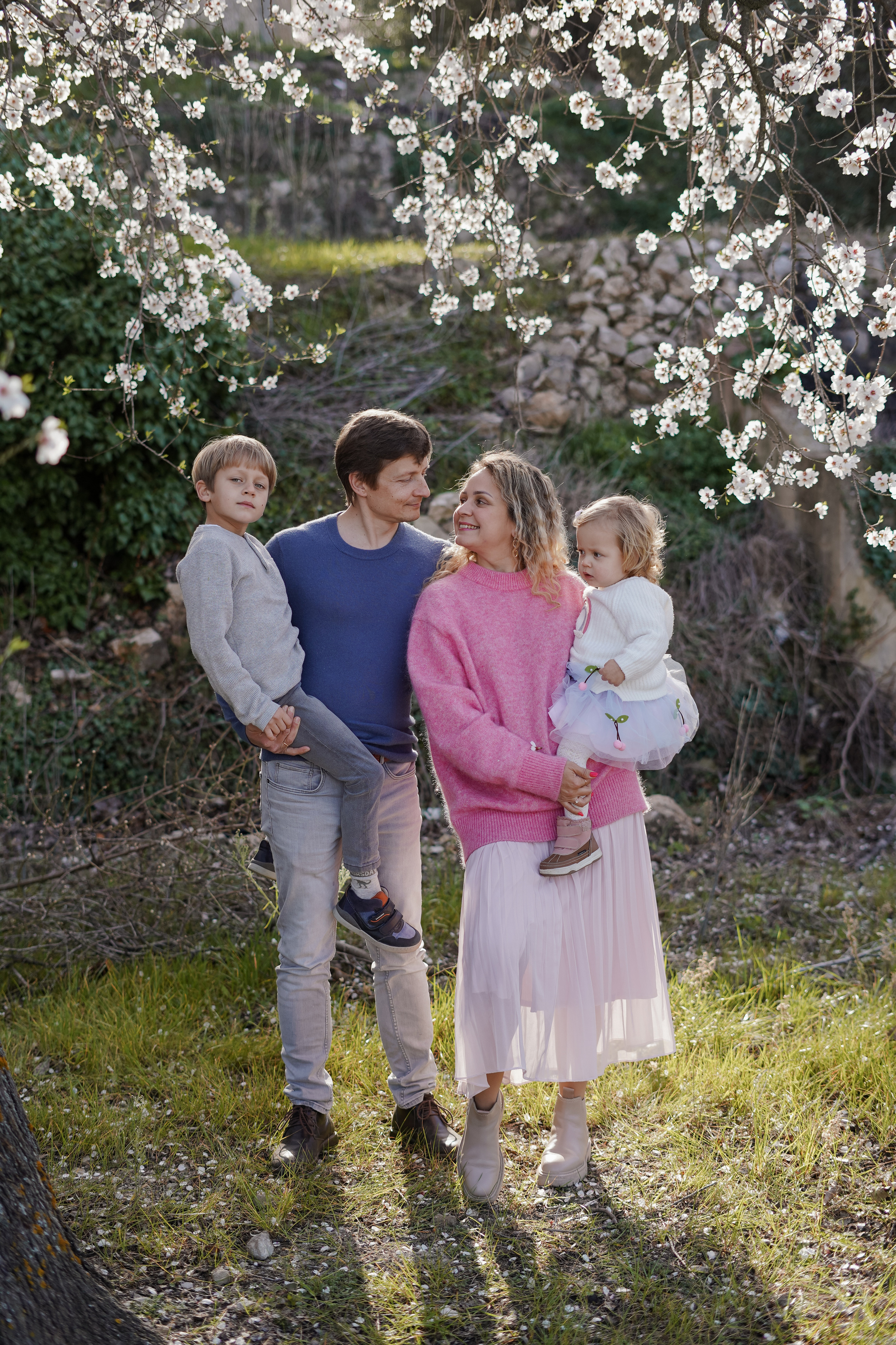 Миндальные сады. Семья. Индивидуальный, семейный, свадебный фотограф Бенидорм Диана Меметова