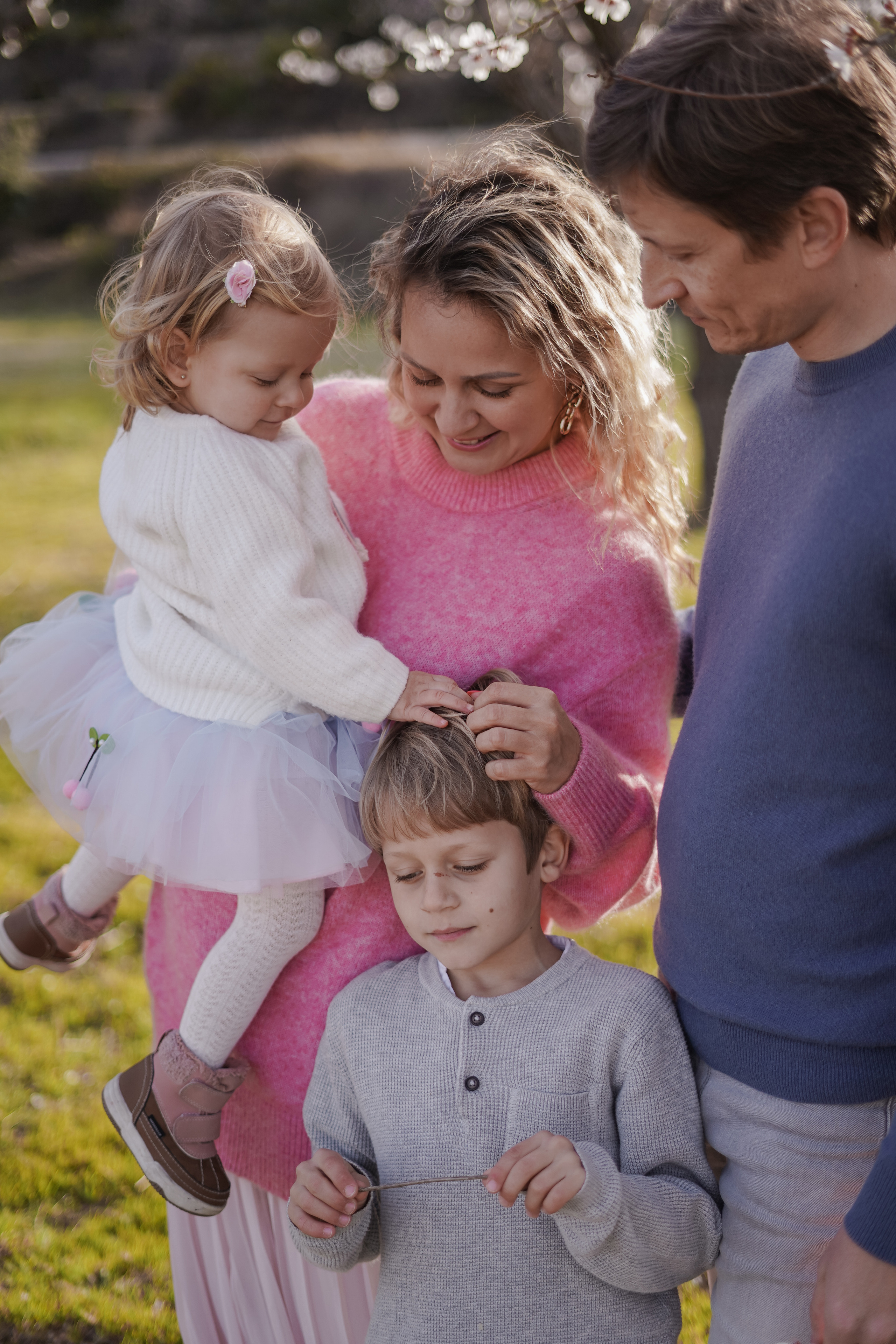 Миндальные сады. Семья. Индивидуальный, семейный, свадебный фотограф Бенидорм Диана Меметова