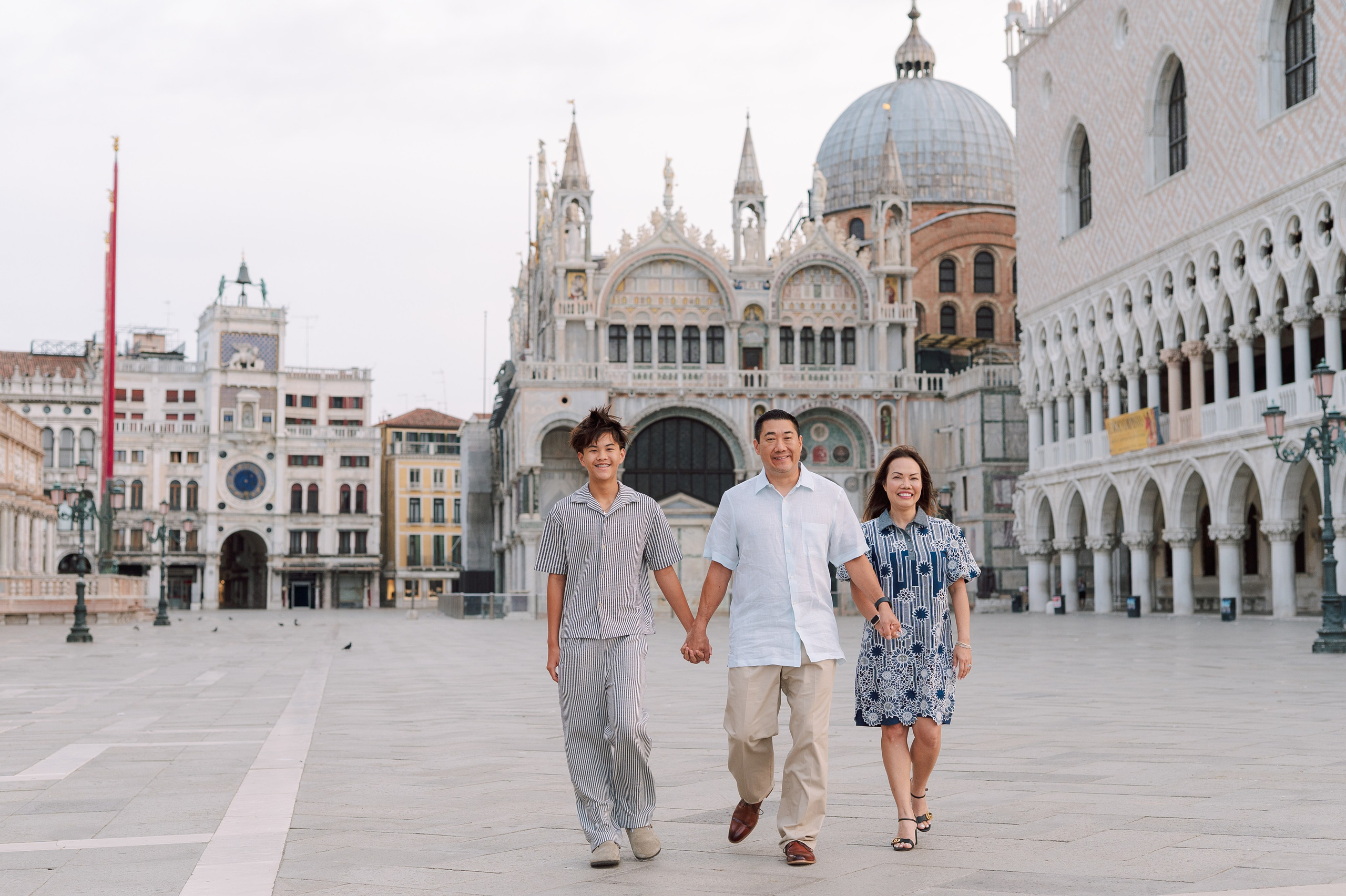Jennifer, Tim and Jayden. Photographer in Venice Anna Terzi