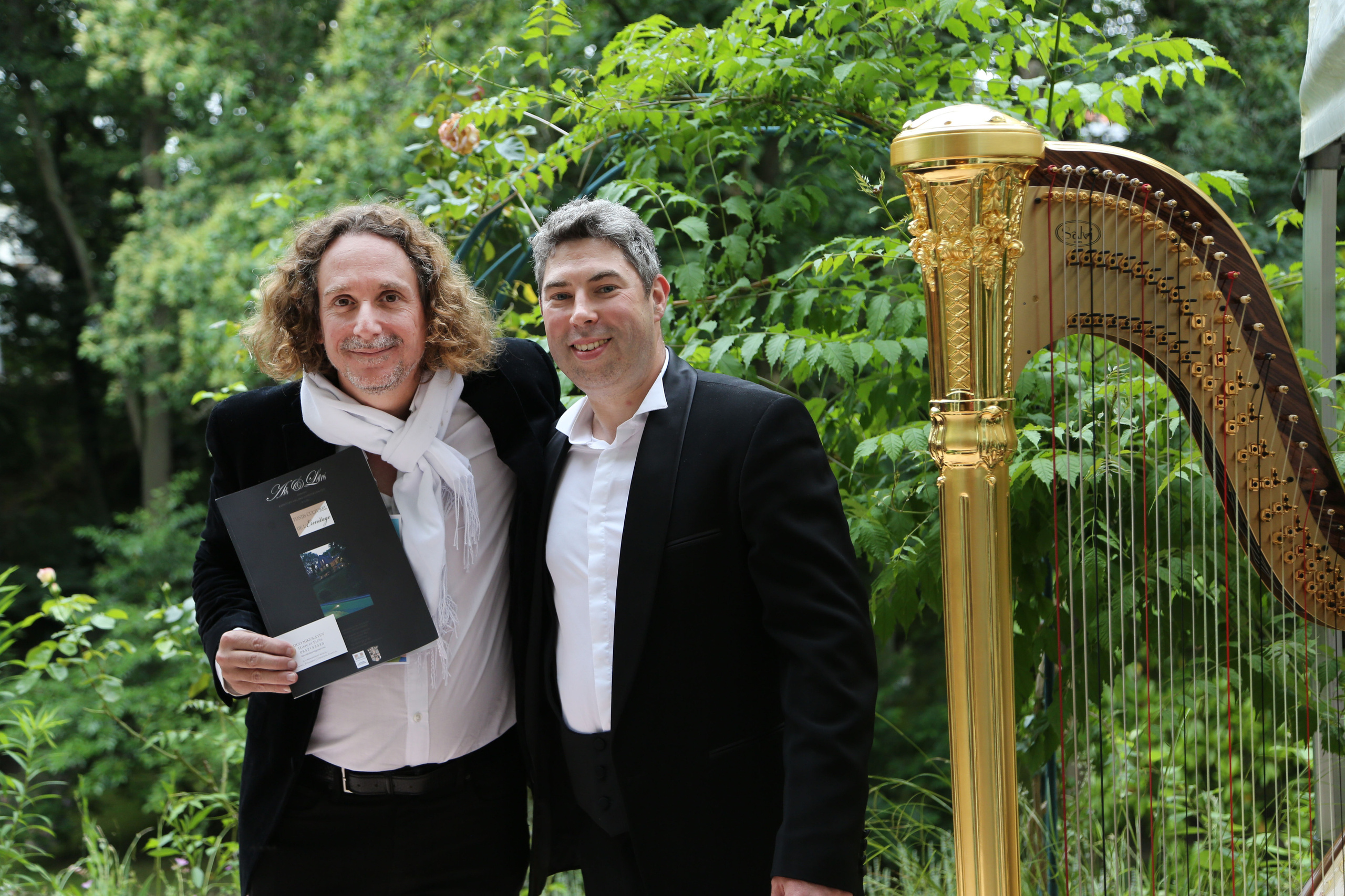 Harpe. Natalia Bogdanovska. Films et photographie corporate en France