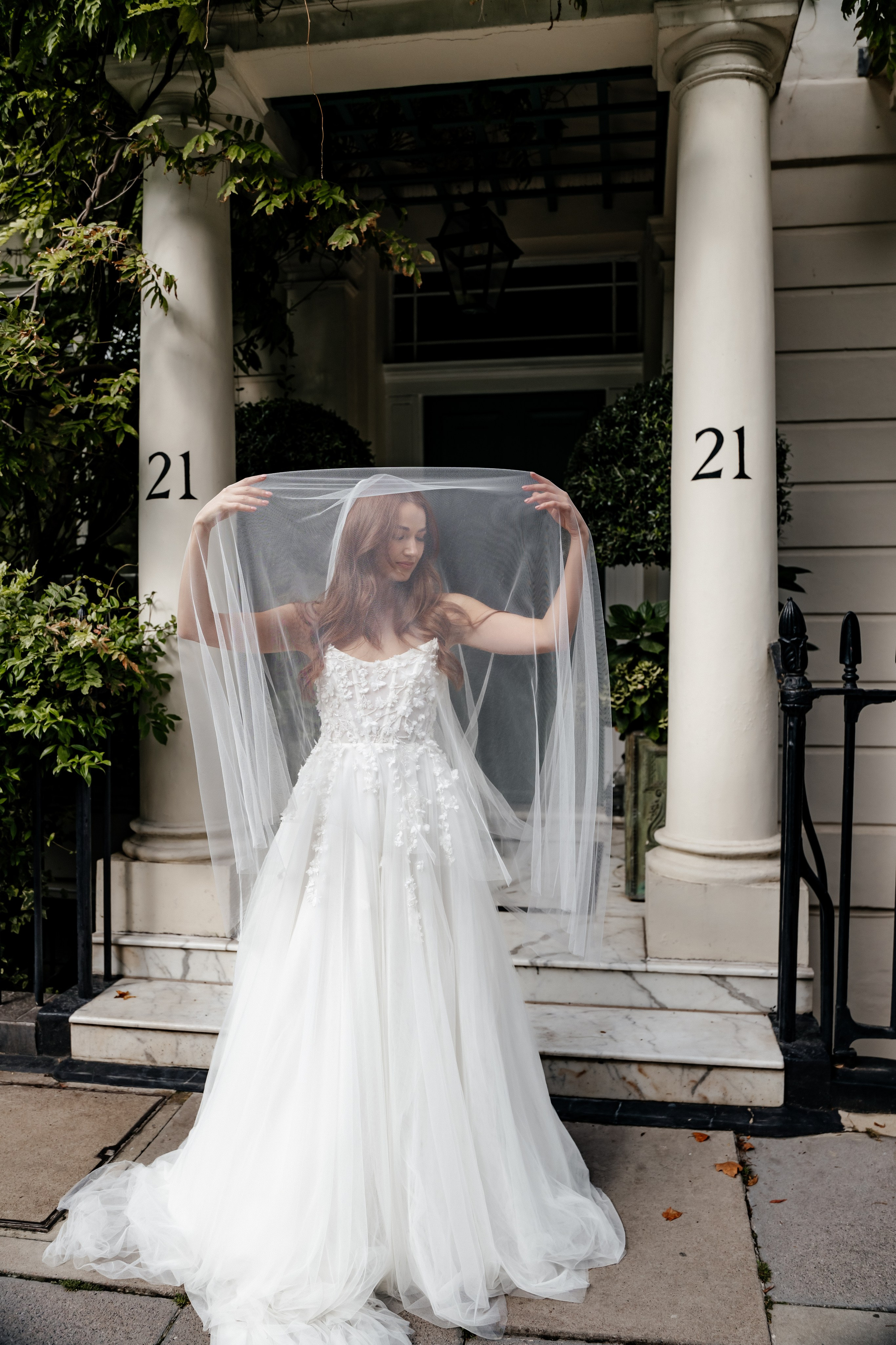 Elegant Wedding London Belgravia Elopement couple. Timeless Wedding & Event Photography — based London, working across Europe