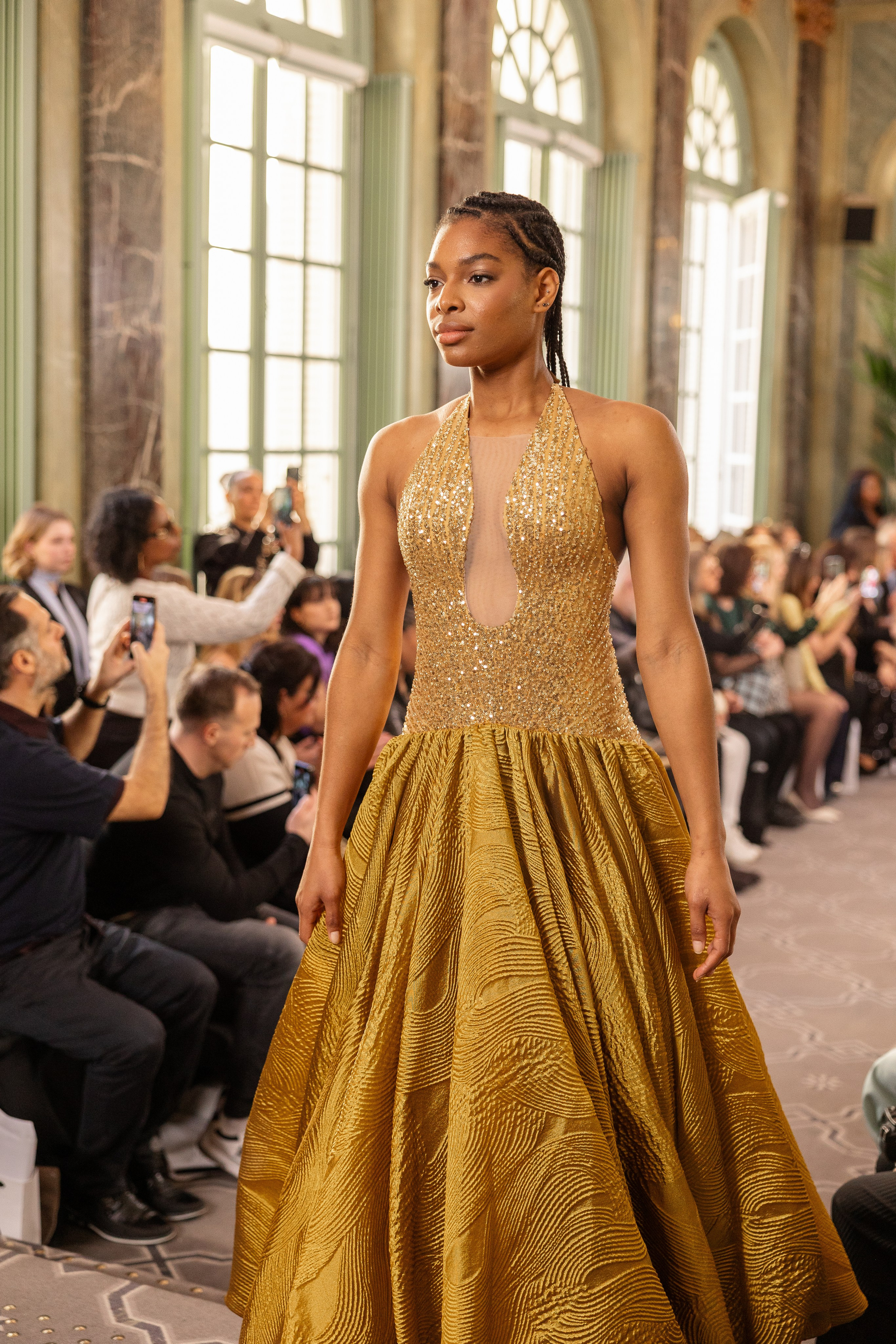 Paris fashion week. MATVEEVA STUDIO