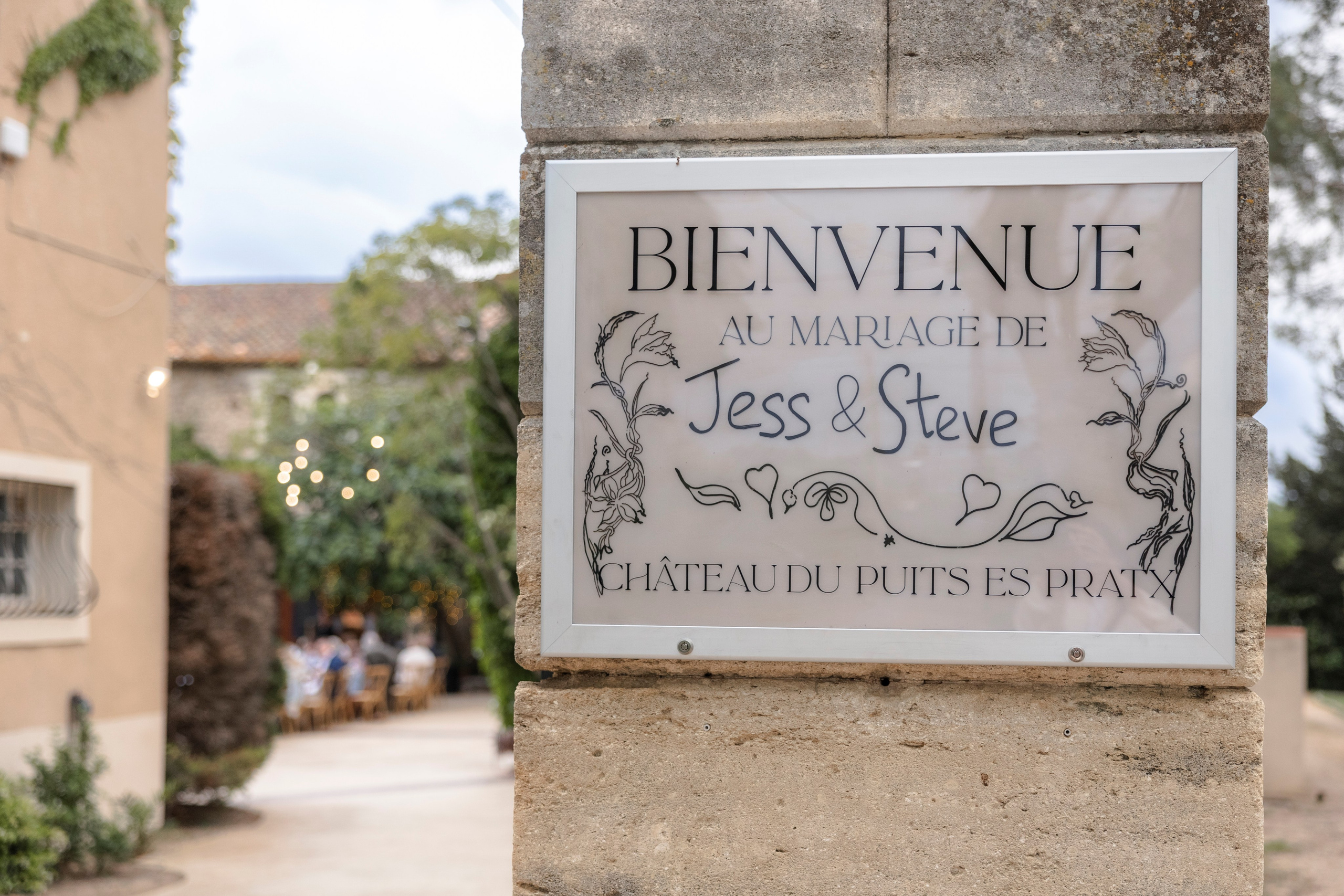 Свадьба в Château Du Puits Es Pratx — яркий день на юге Франции. Евгения Смирнова — фотограф в Тулузе и юго-западной Франции