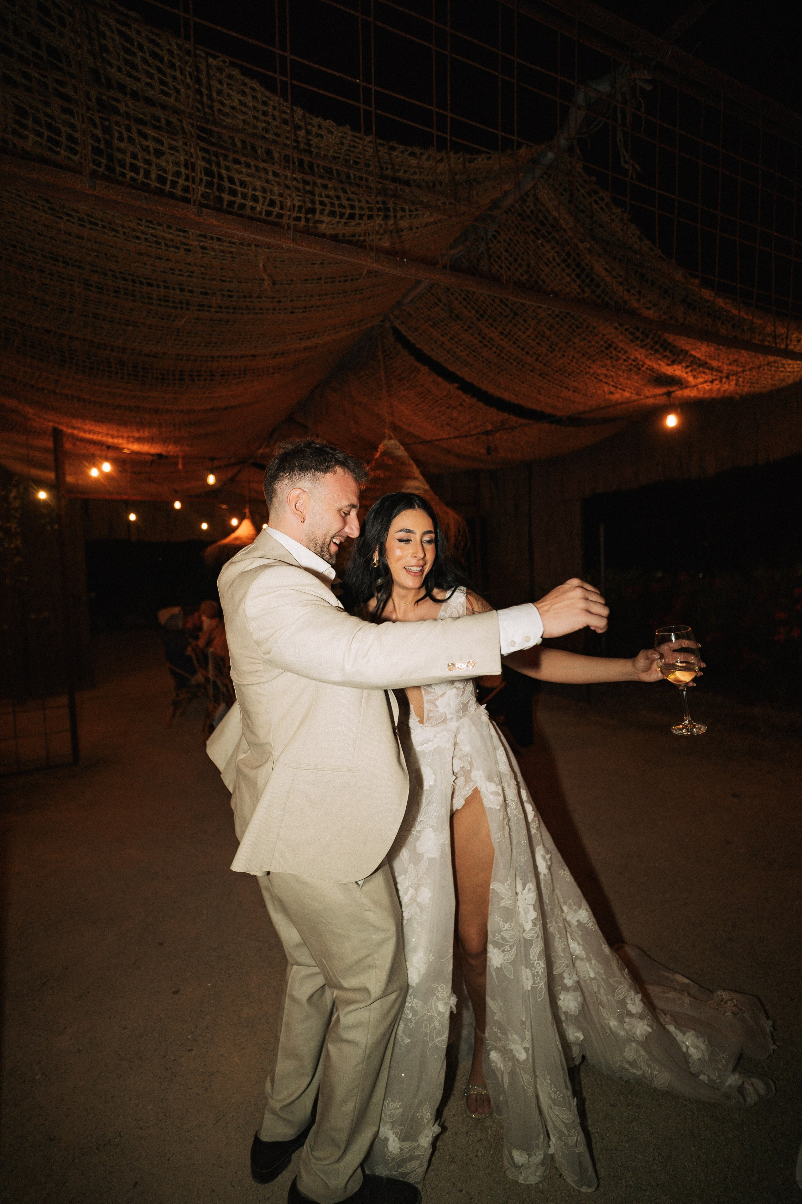 Nerea y Samuel. Christian García