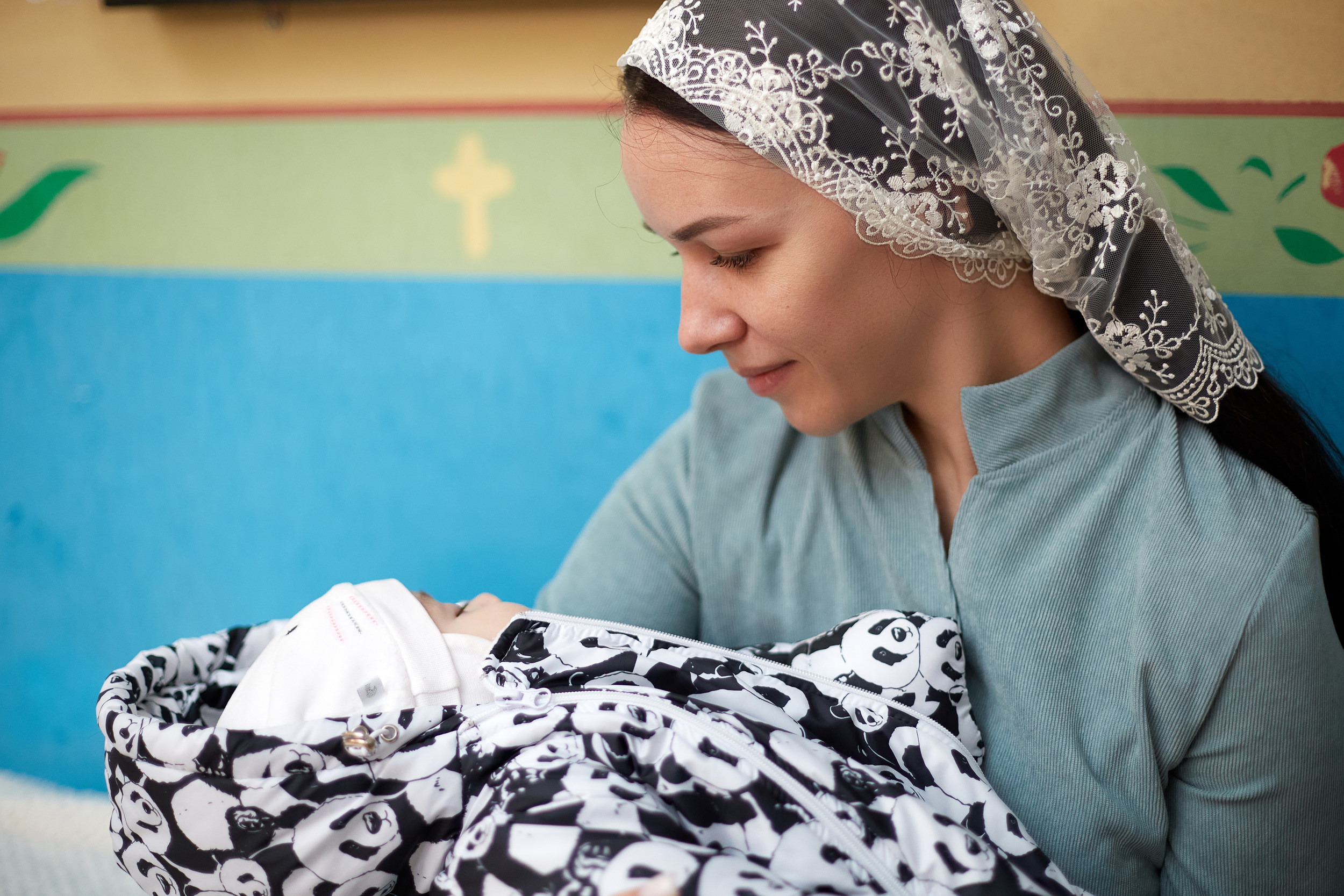 Крещение Валерии. Дмитрий и Каролина Тофан