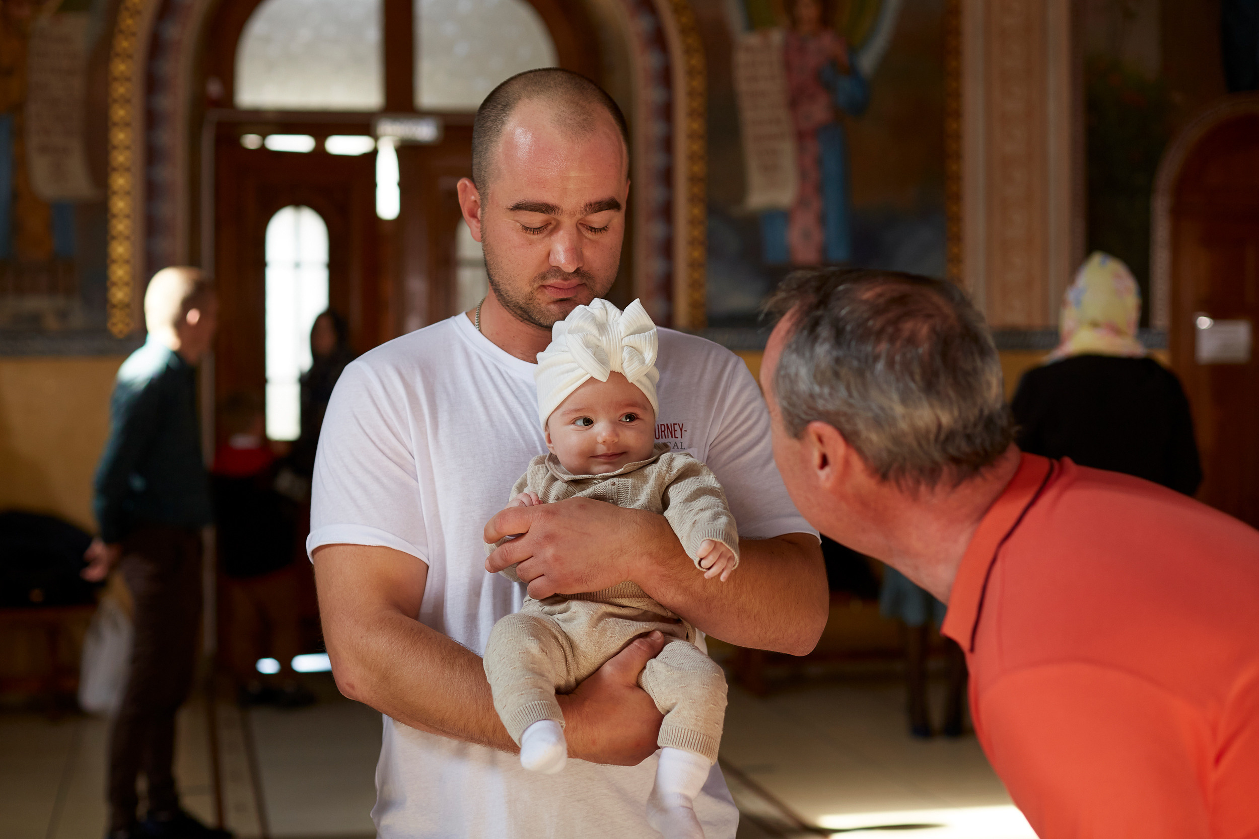 Крещение Валерии. Дмитрий и Каролина Тофан
