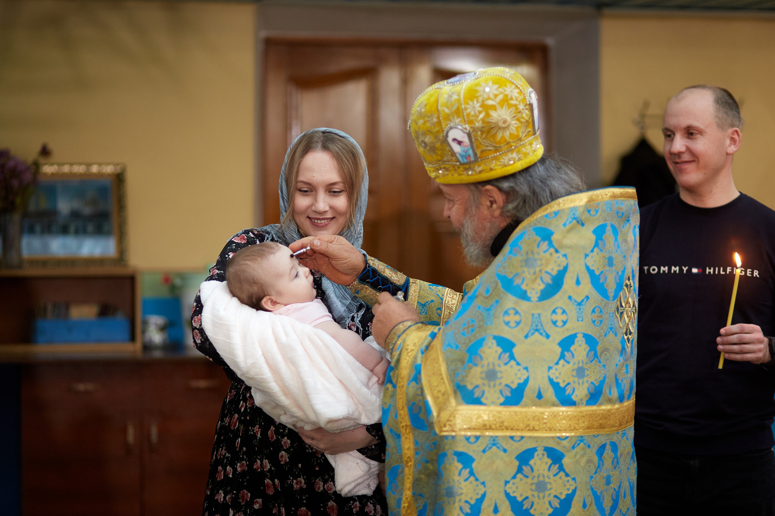 Крещение Валерии. Дмитрий и Каролина Тофан