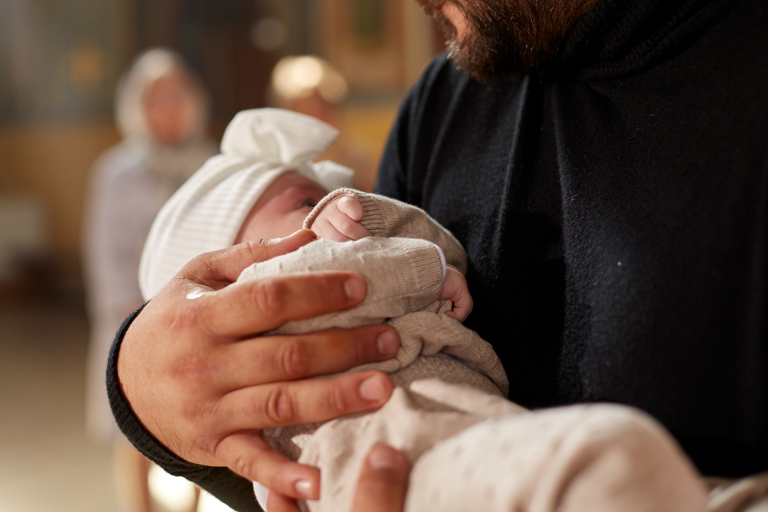 Крещение Валерии. Дмитрий и Каролина Тофан