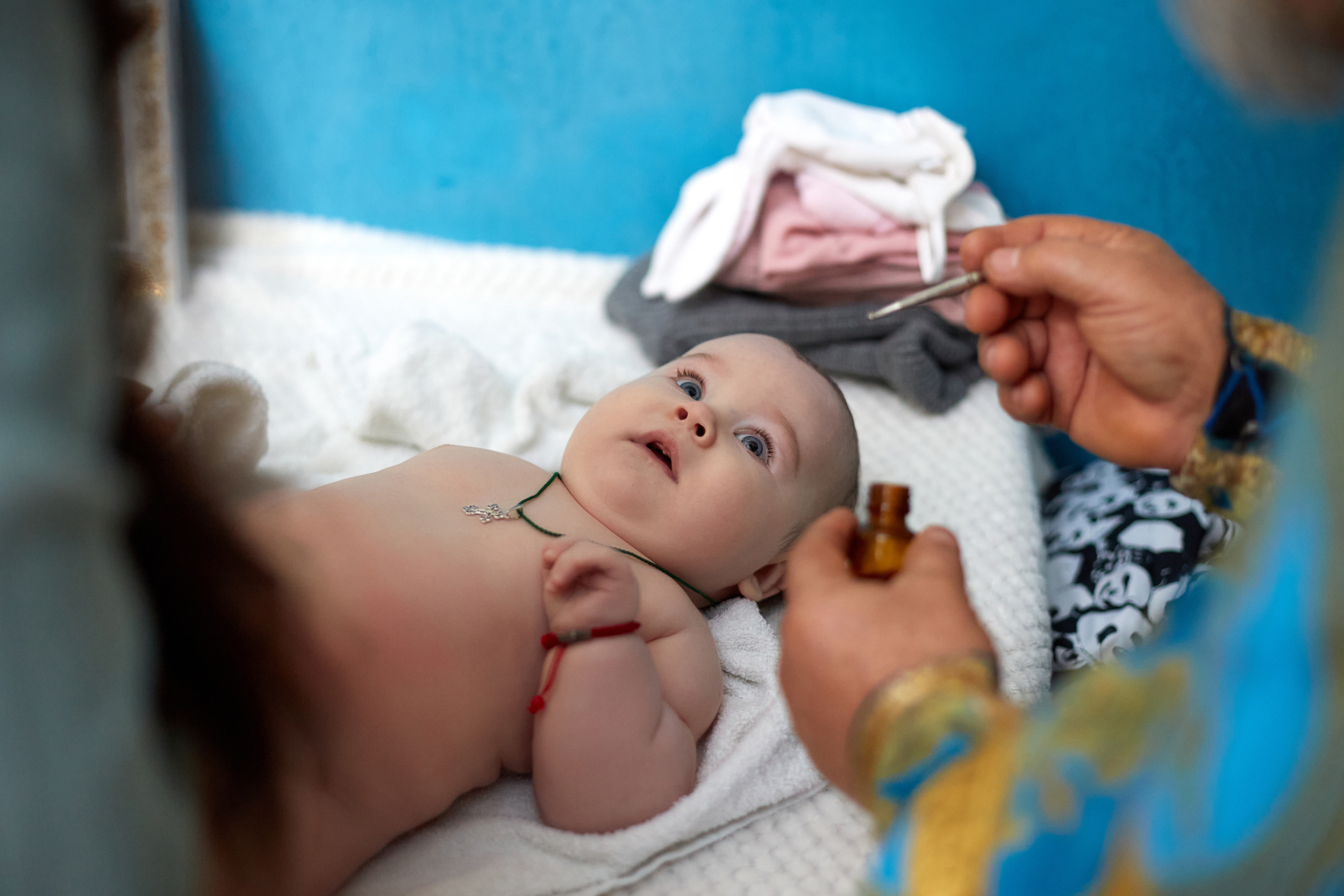 Крещение Валерии. Дмитрий и Каролина Тофан