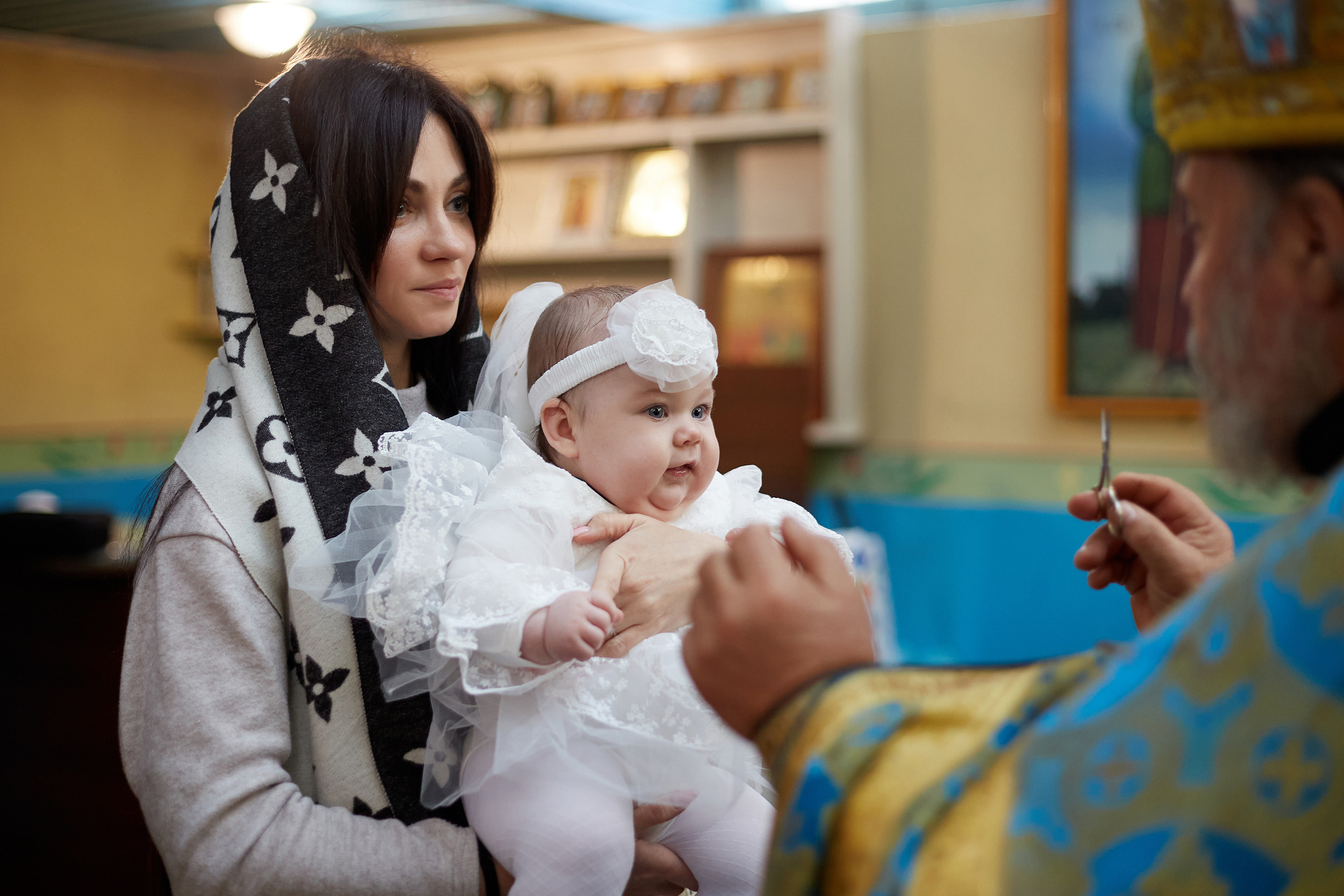 Крещение Валерии. Дмитрий и Каролина Тофан