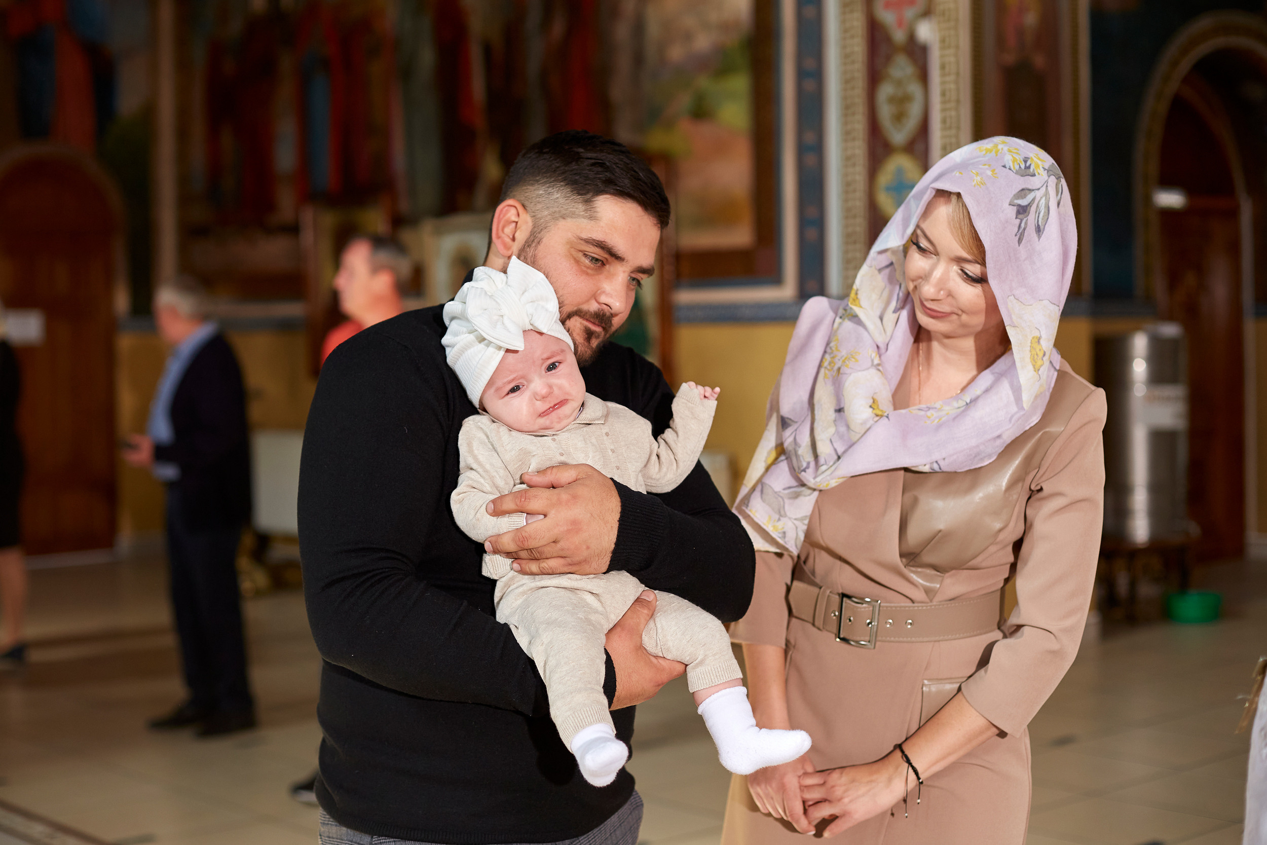 Крещение Валерии. Дмитрий и Каролина Тофан