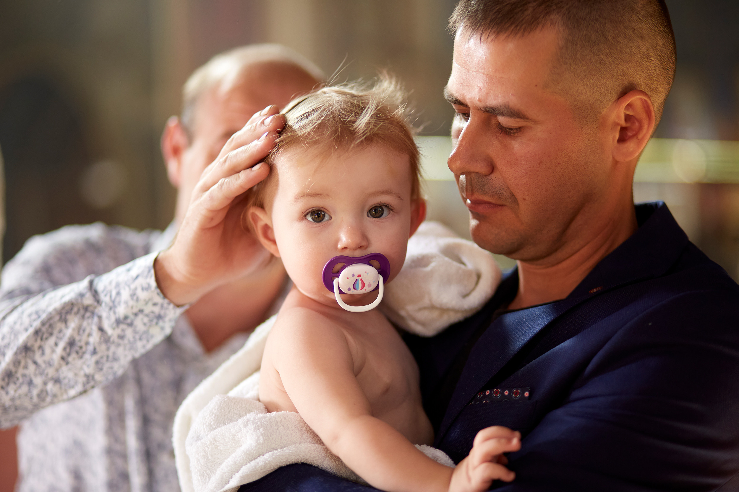 Крещение Александры. Дмитрий и Каролина Тофан