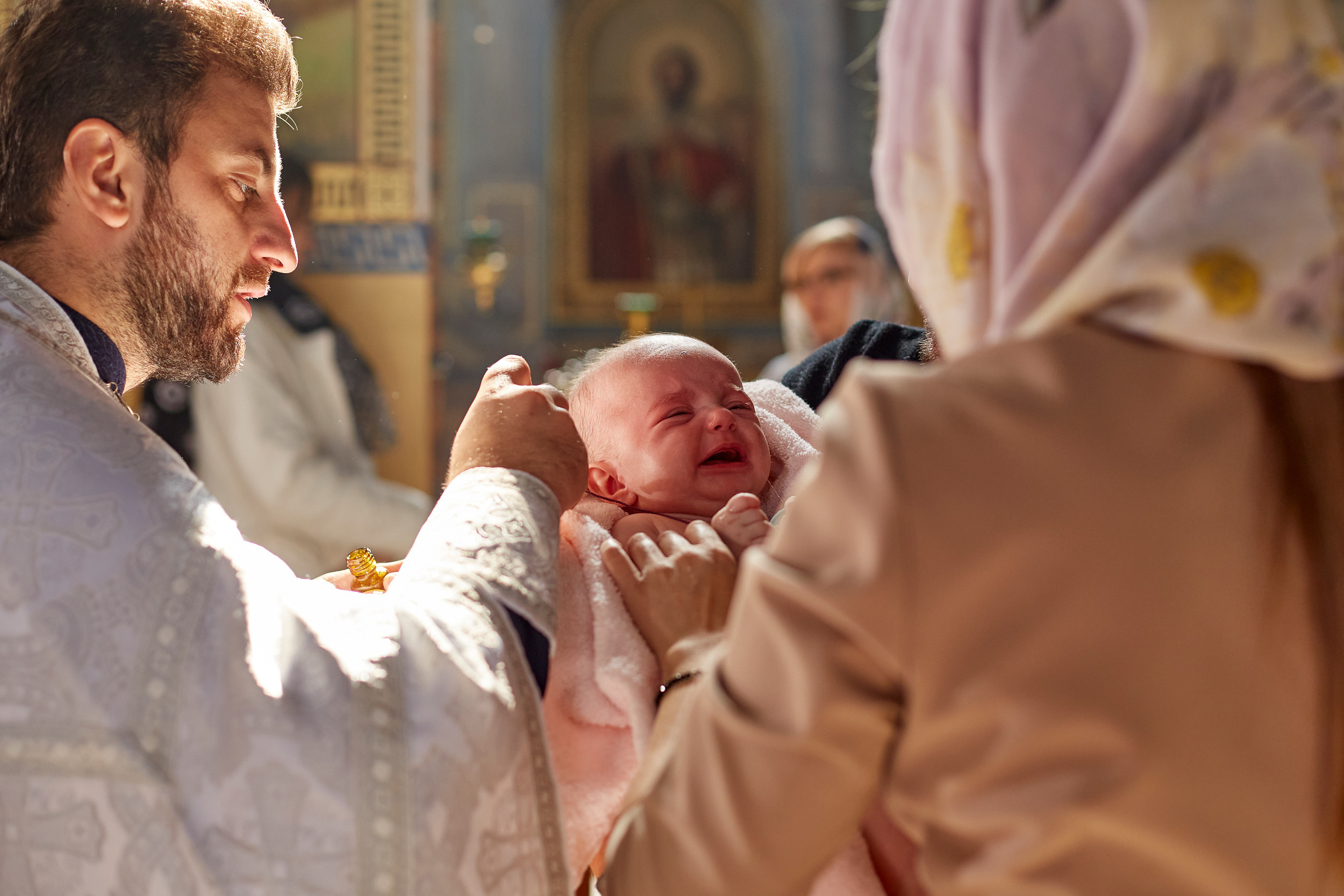 Крещение Валерии. Дмитрий и Каролина Тофан