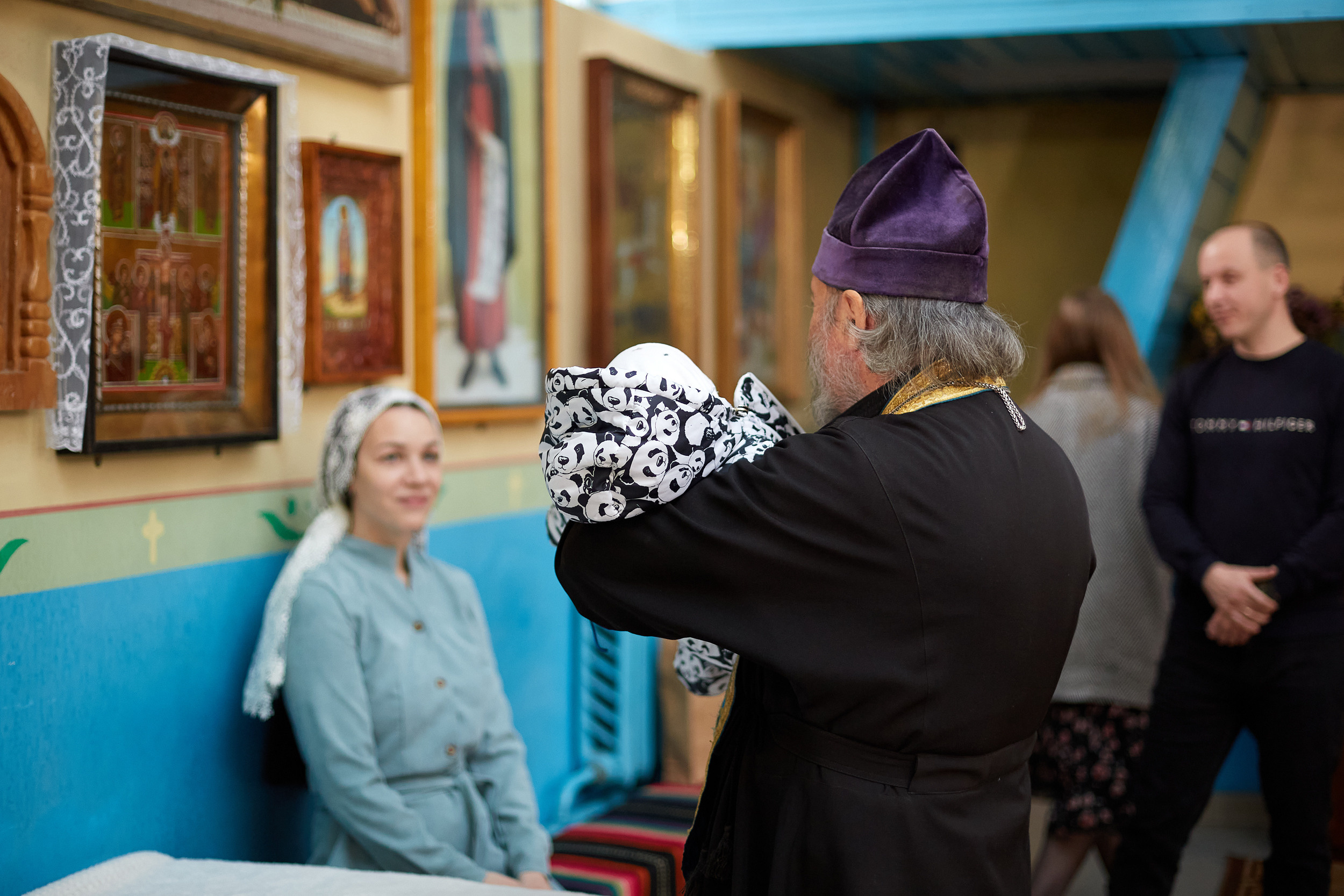 Крещение Валерии. Дмитрий и Каролина Тофан