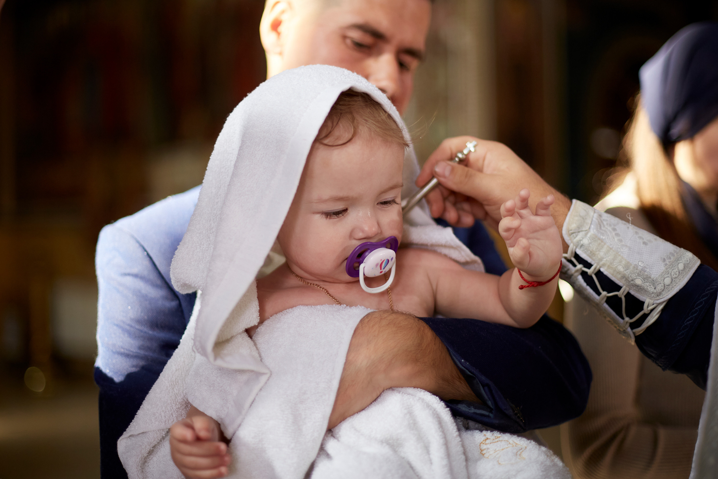 Крещение Александры. Дмитрий и Каролина Тофан