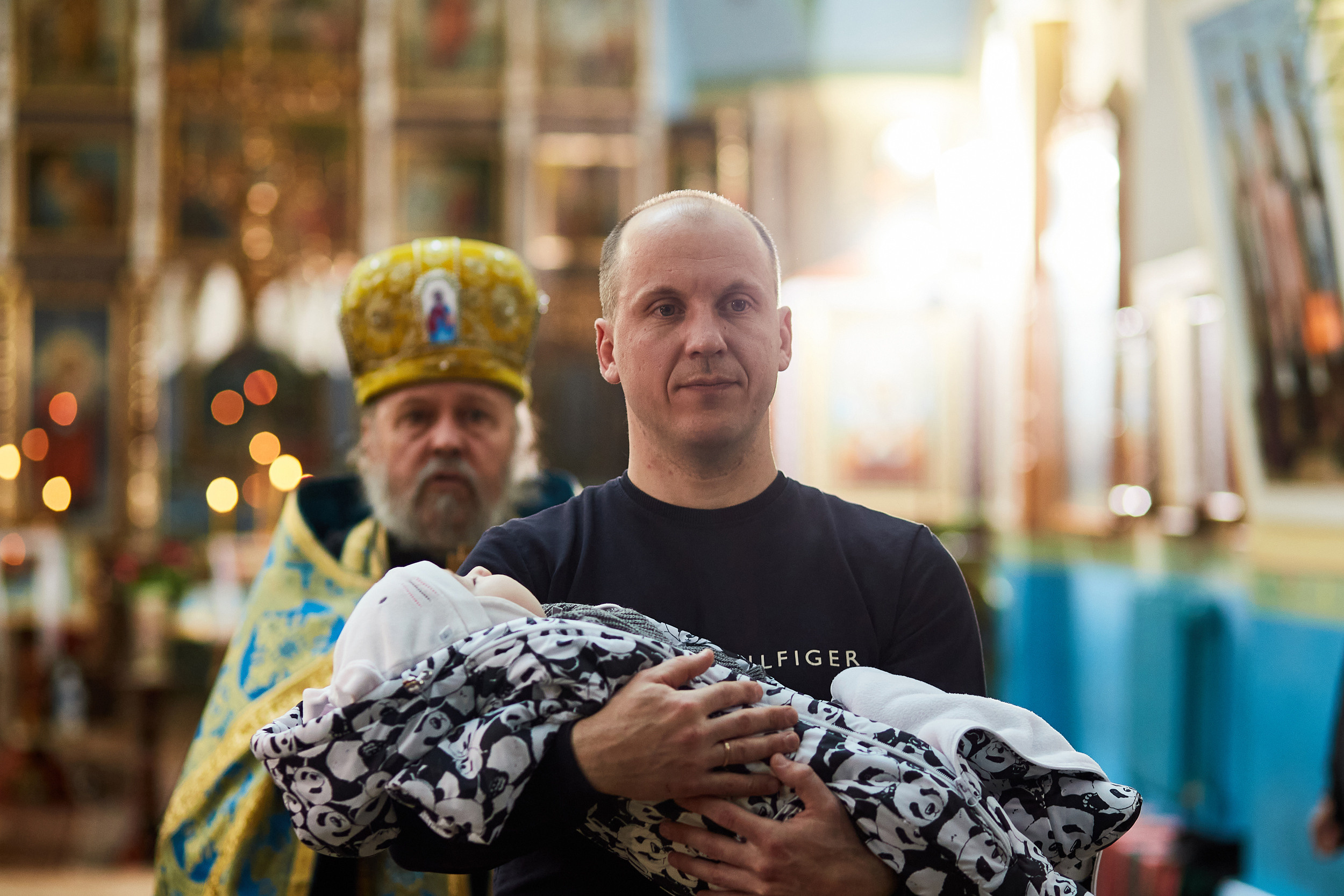 Крещение Валерии. Дмитрий и Каролина Тофан