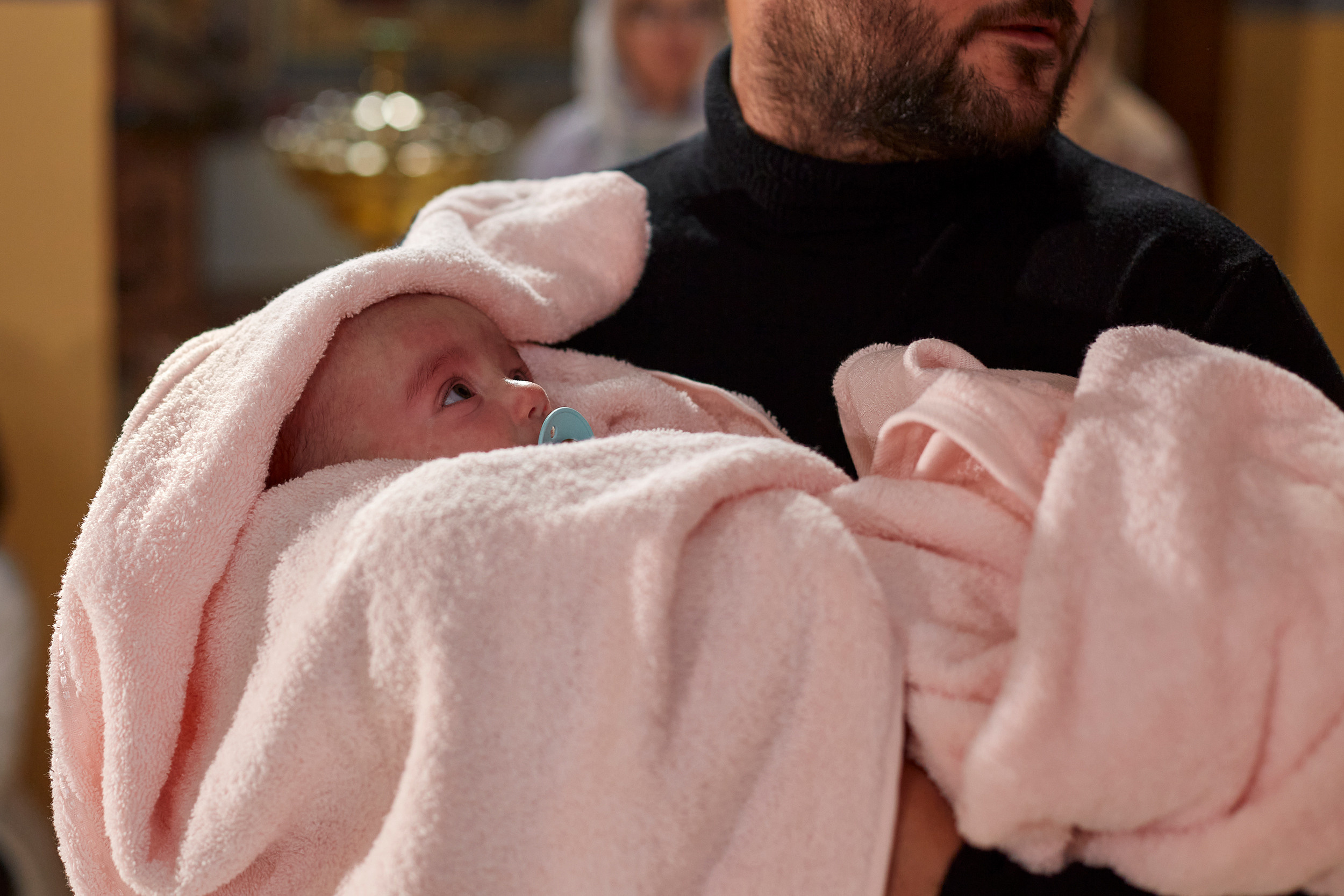 Крещение Валерии. Дмитрий и Каролина Тофан