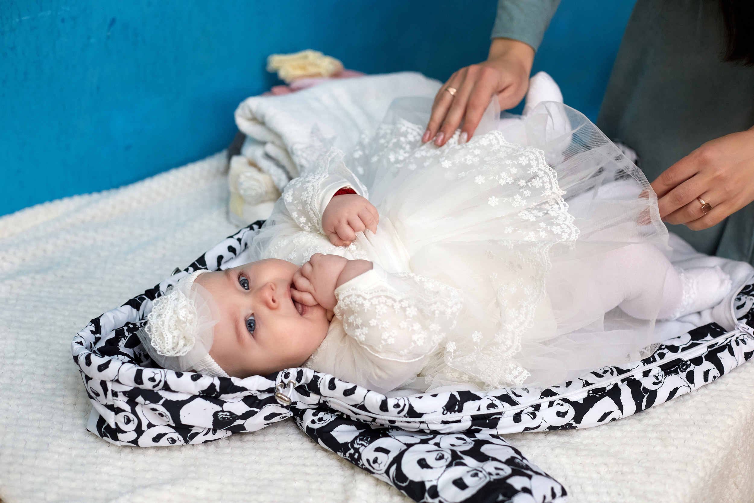 Крещение Валерии. Дмитрий и Каролина Тофан