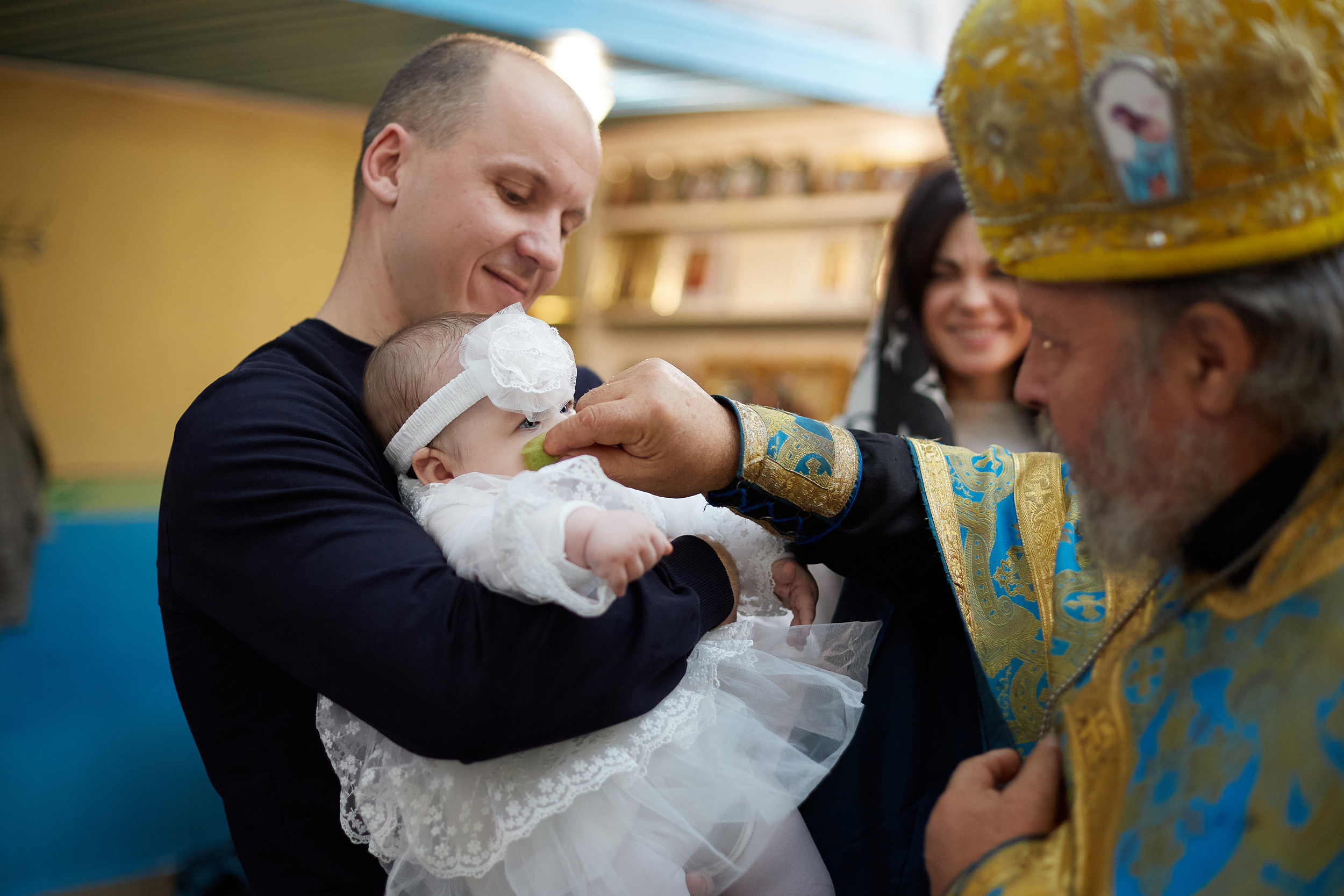 Крещение Валерии. Дмитрий и Каролина Тофан
