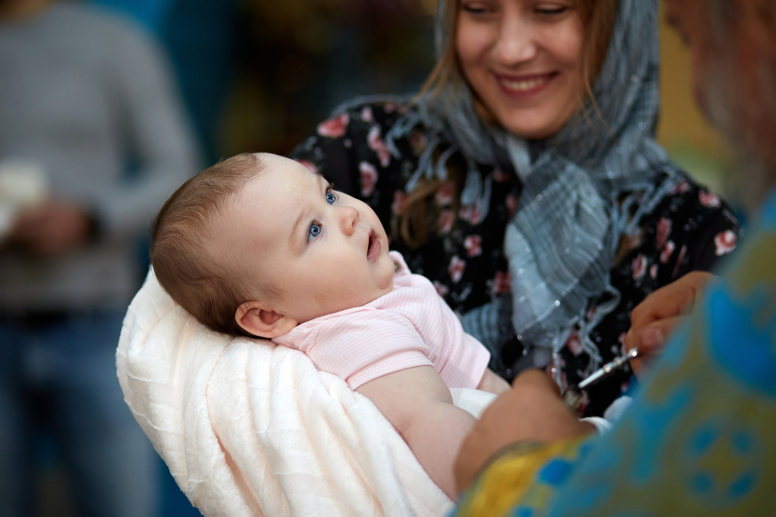 Крещение Валерии. Дмитрий и Каролина Тофан