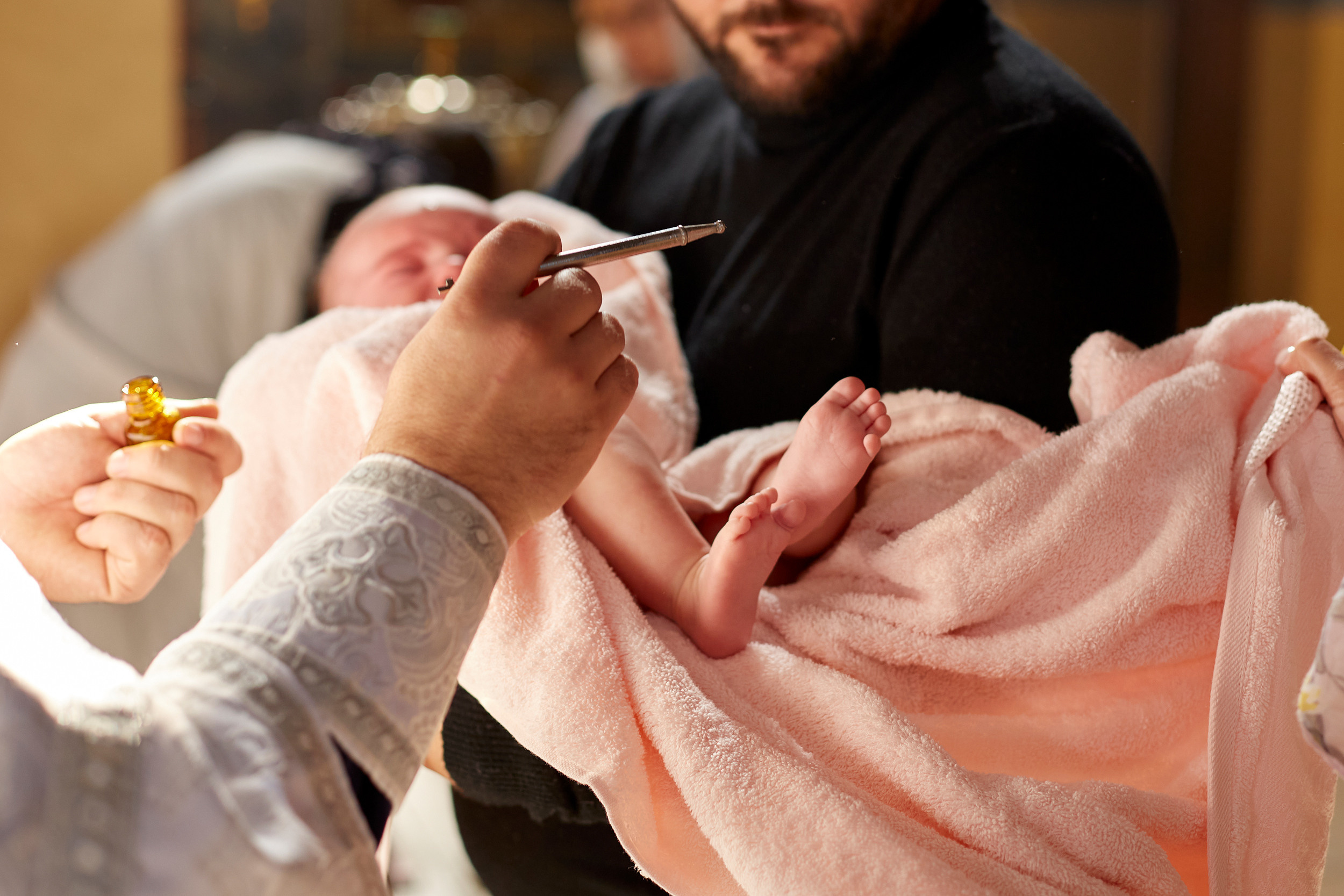 Крещение Валерии. Дмитрий и Каролина Тофан