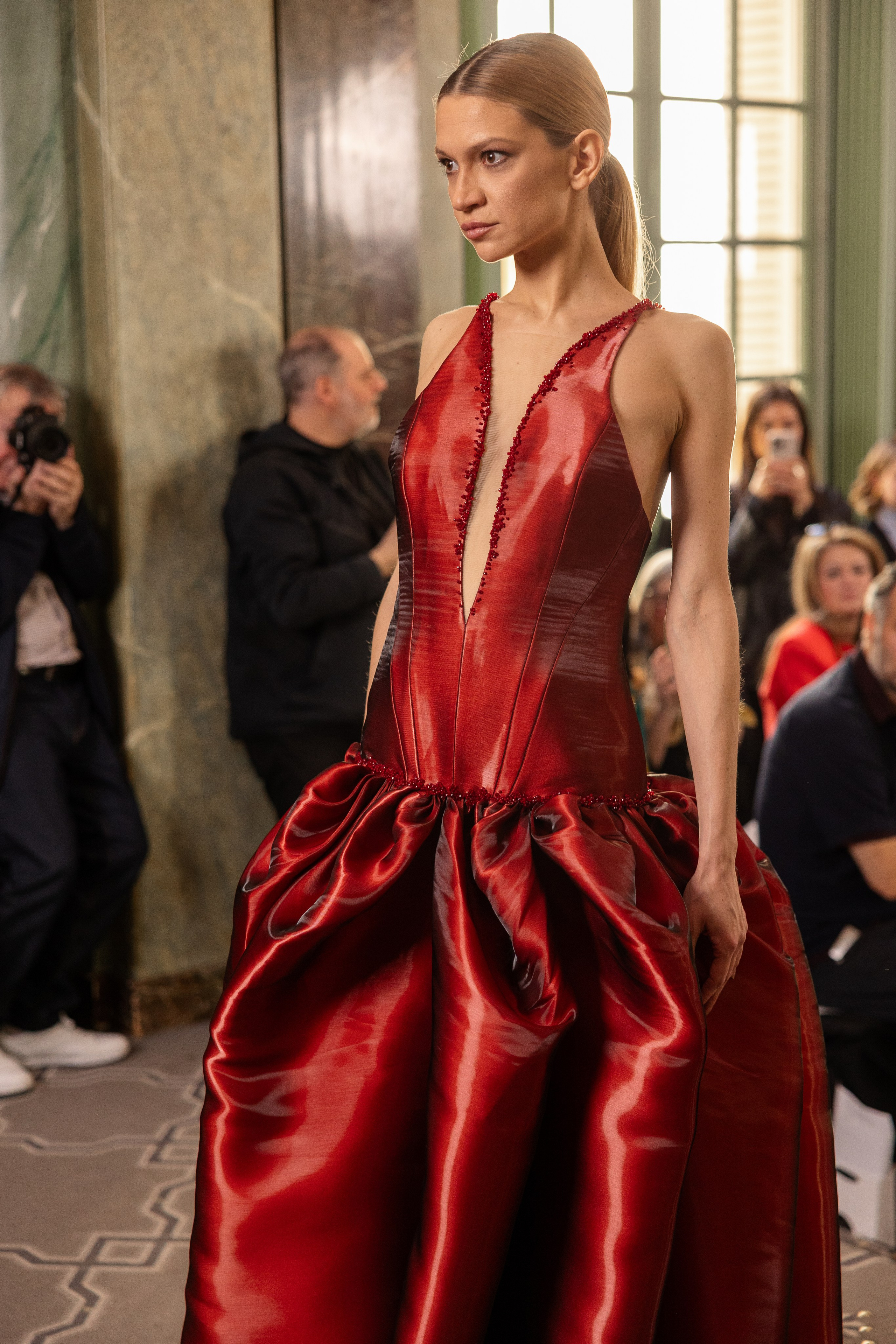 Paris fashion week. MATVEEVA STUDIO