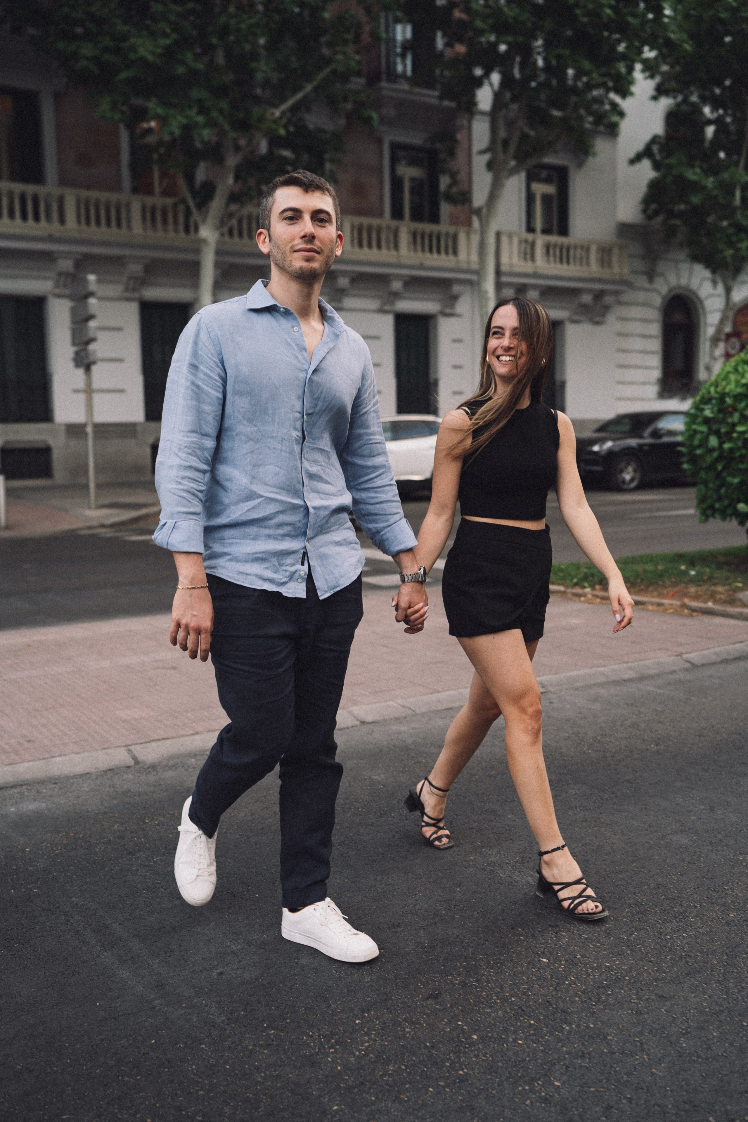 Sesiones de fotos de propuesta de matrimonio en Madrid. Fotógrafo en Madrid, España. Alyona Belyaninova