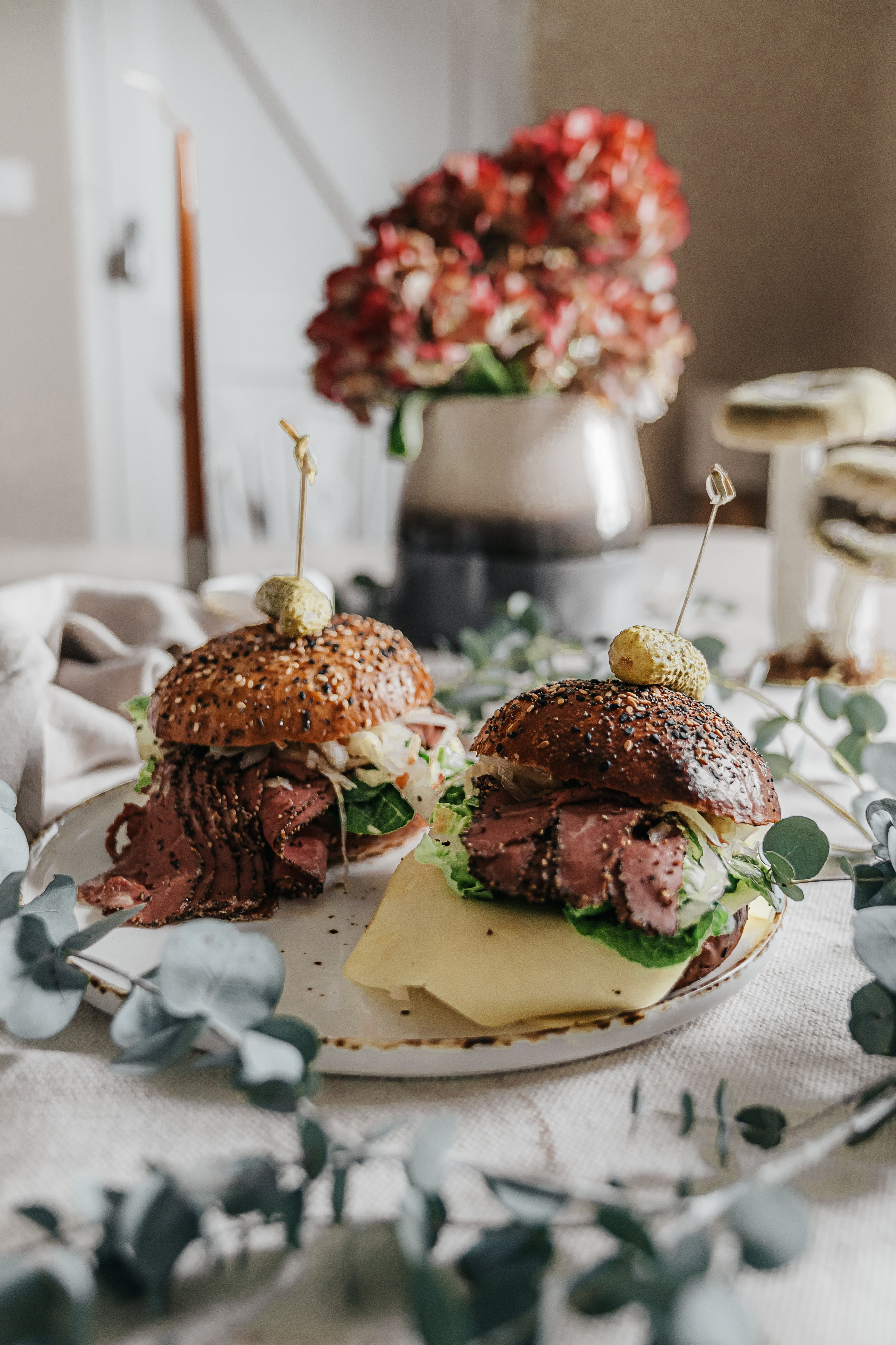 Retreat in Northumberland Roses Bowler, food photography, cake and catering photography, women run businesses, sandwiches and salads photoshoot ,food photo styling