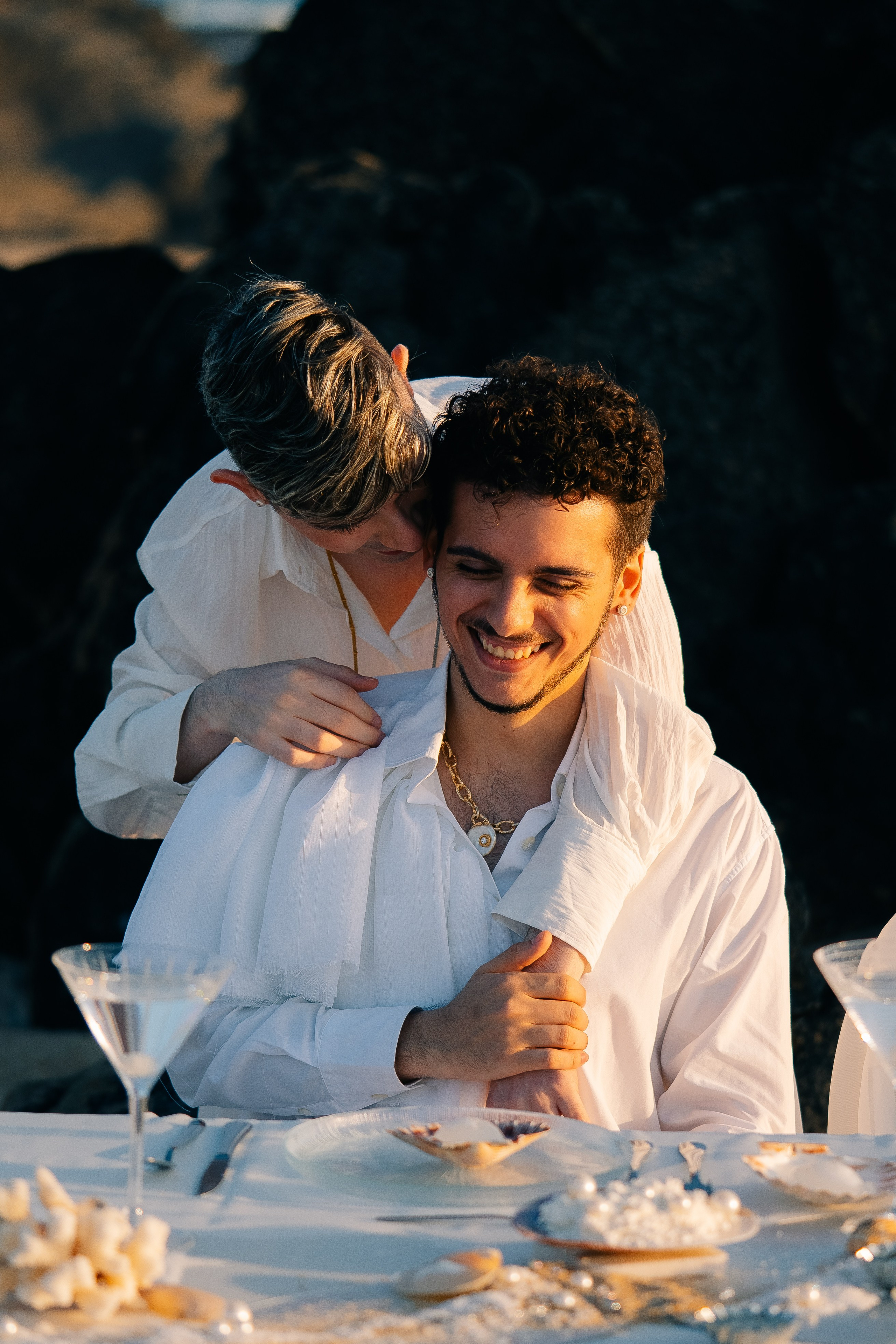 White Ocean Wedding. Maria Sher. Professional photographer from Porto, Portugal