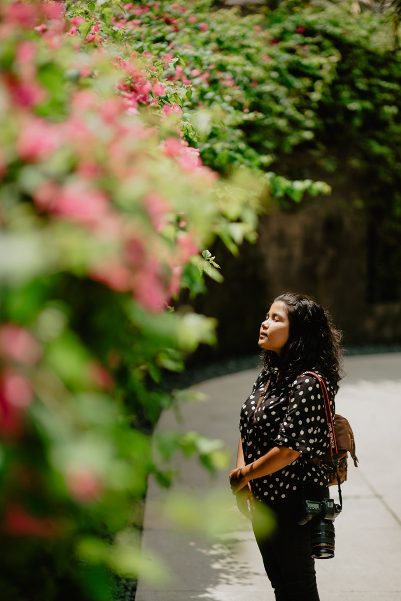 Female Photographer in Bali