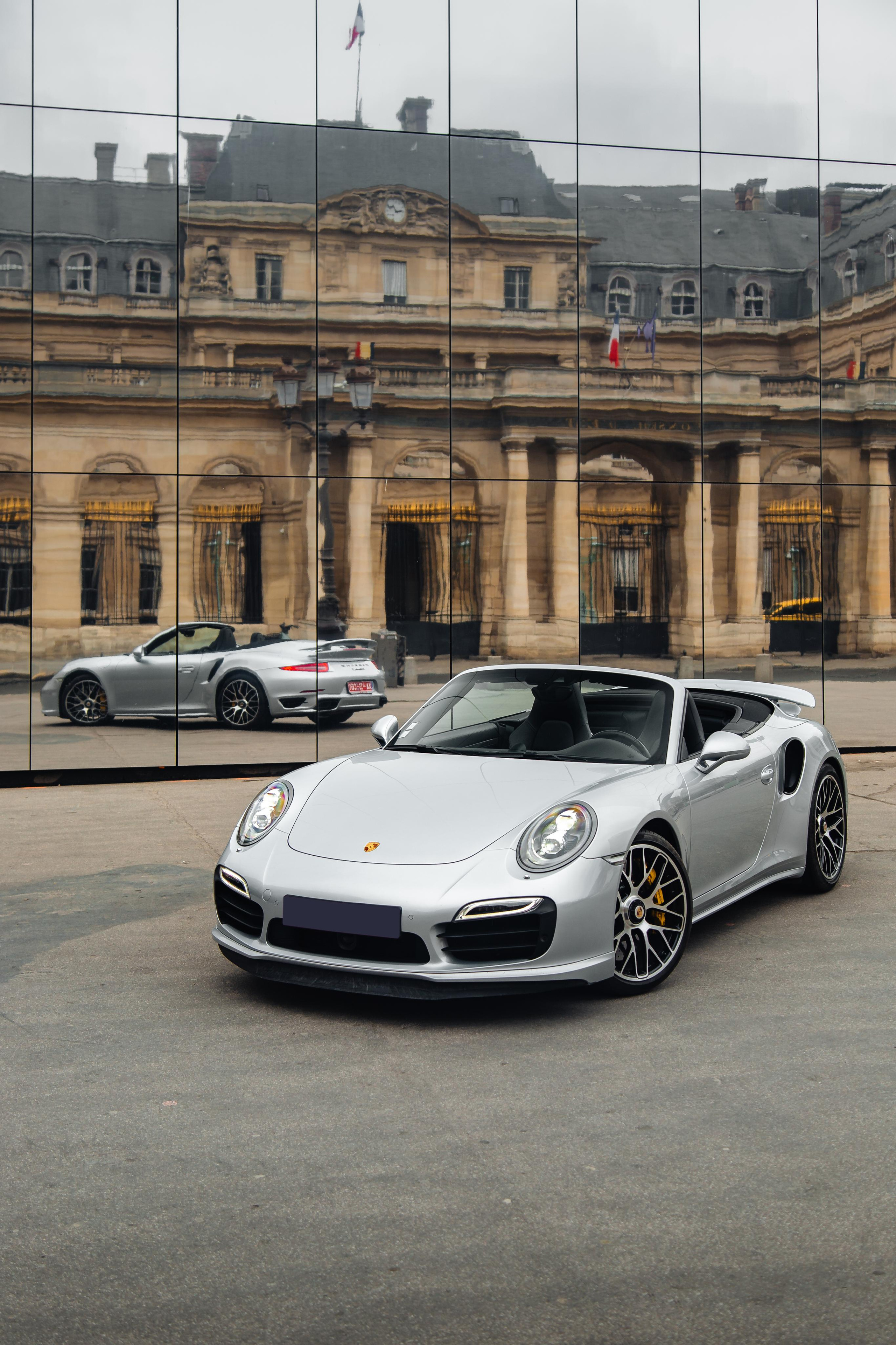 Porsche 911 Turbo S (Type 991). Photographe de voitures à Paris — Vitalii Motruk