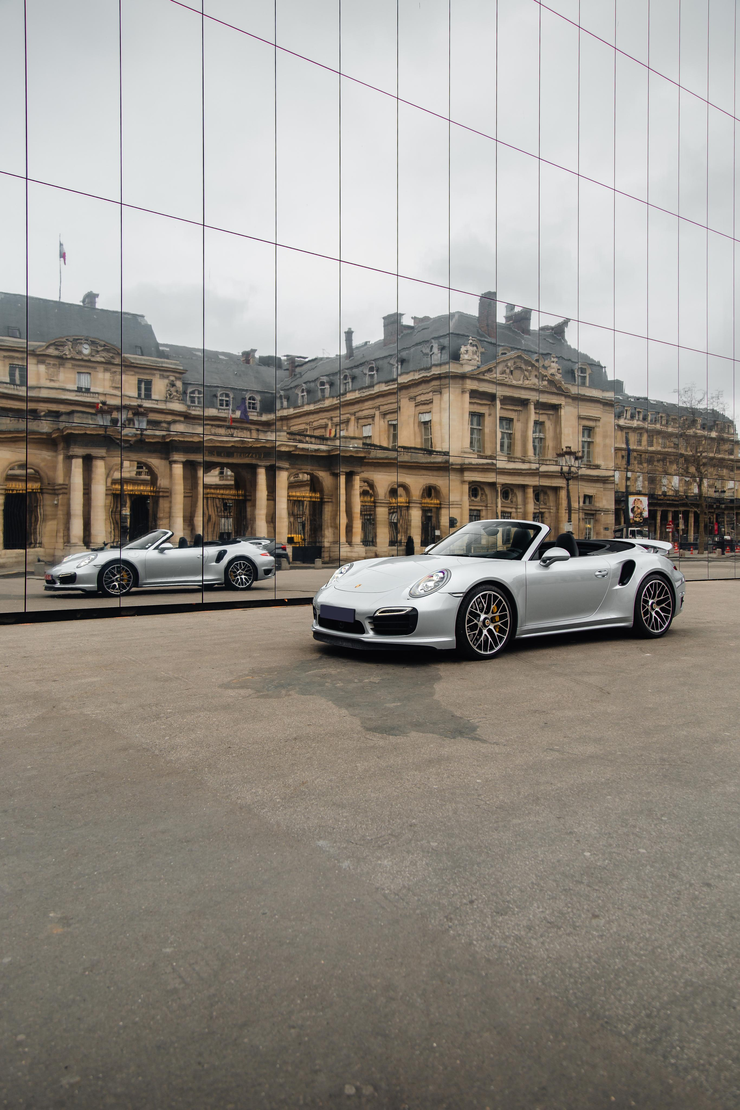 Porsche 911 Turbo S (Type 991). Photographe de voitures à Paris — Vitalii Motruk