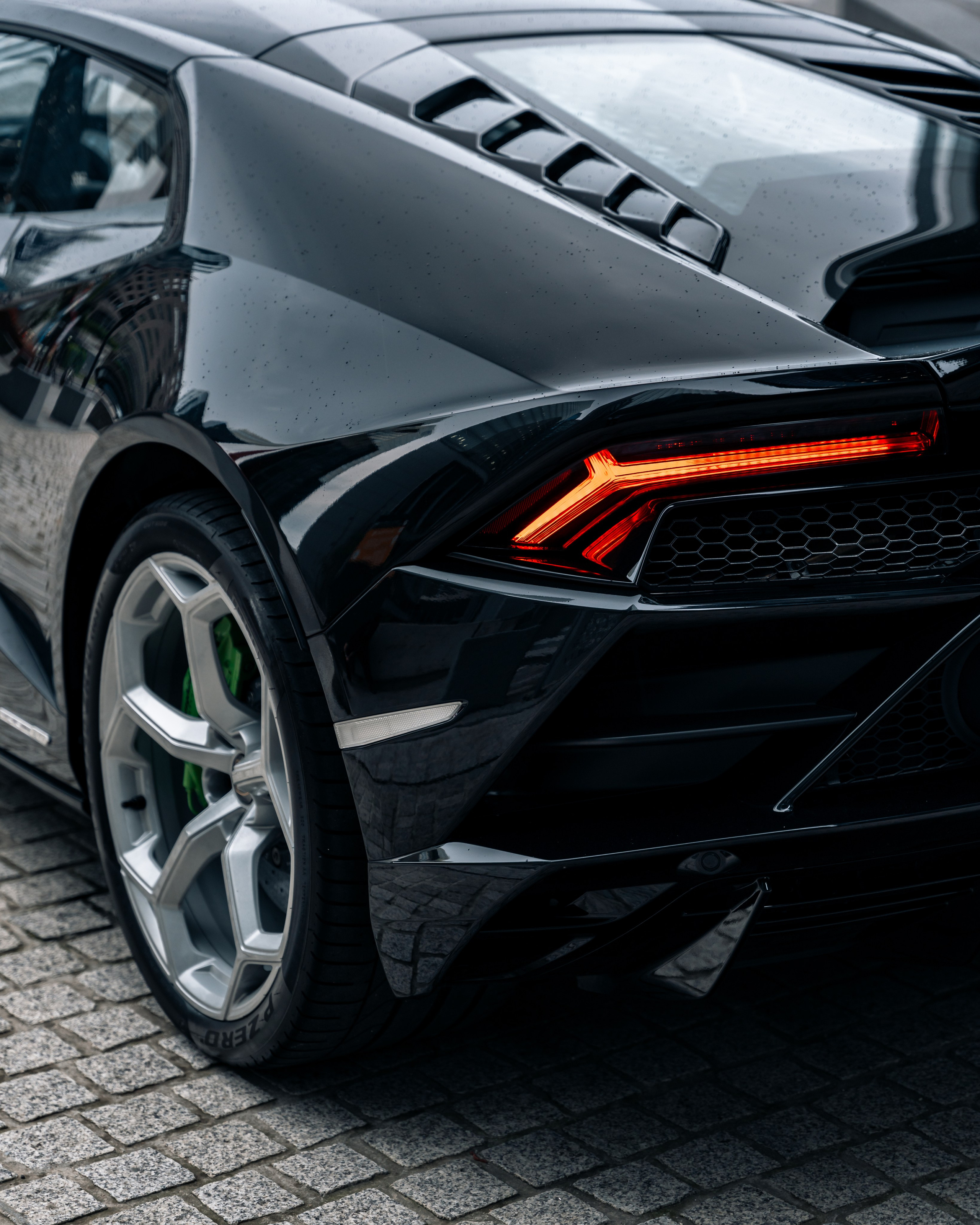 Lamborghini Huracan Evo. Photographe de voitures à Paris — Vitalii Motruk
