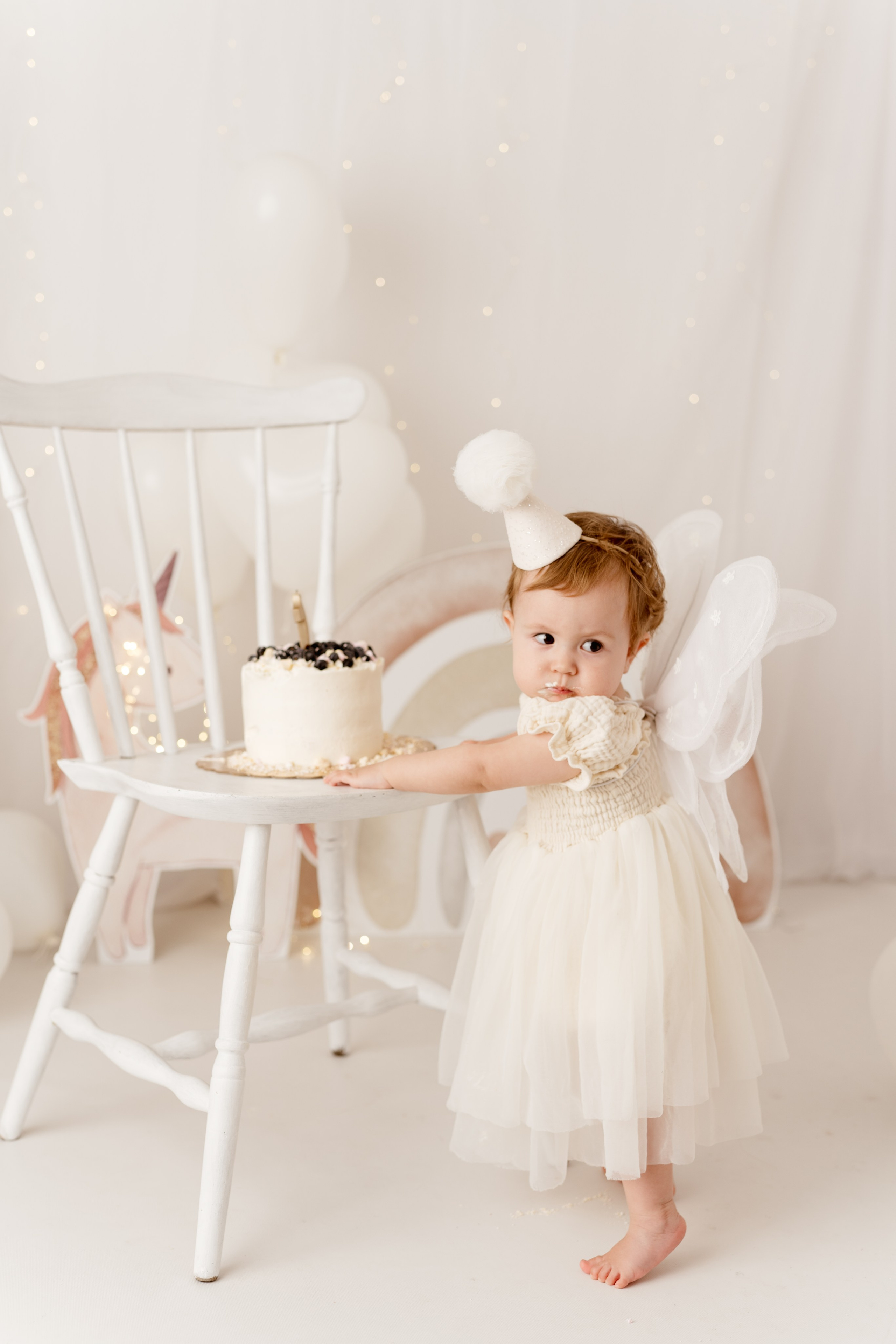 Sesja roczkowa Alicji. Fotograf Łódź - sesja ciążowa, noworodkowa, dziecięca. Studio w Łodzi