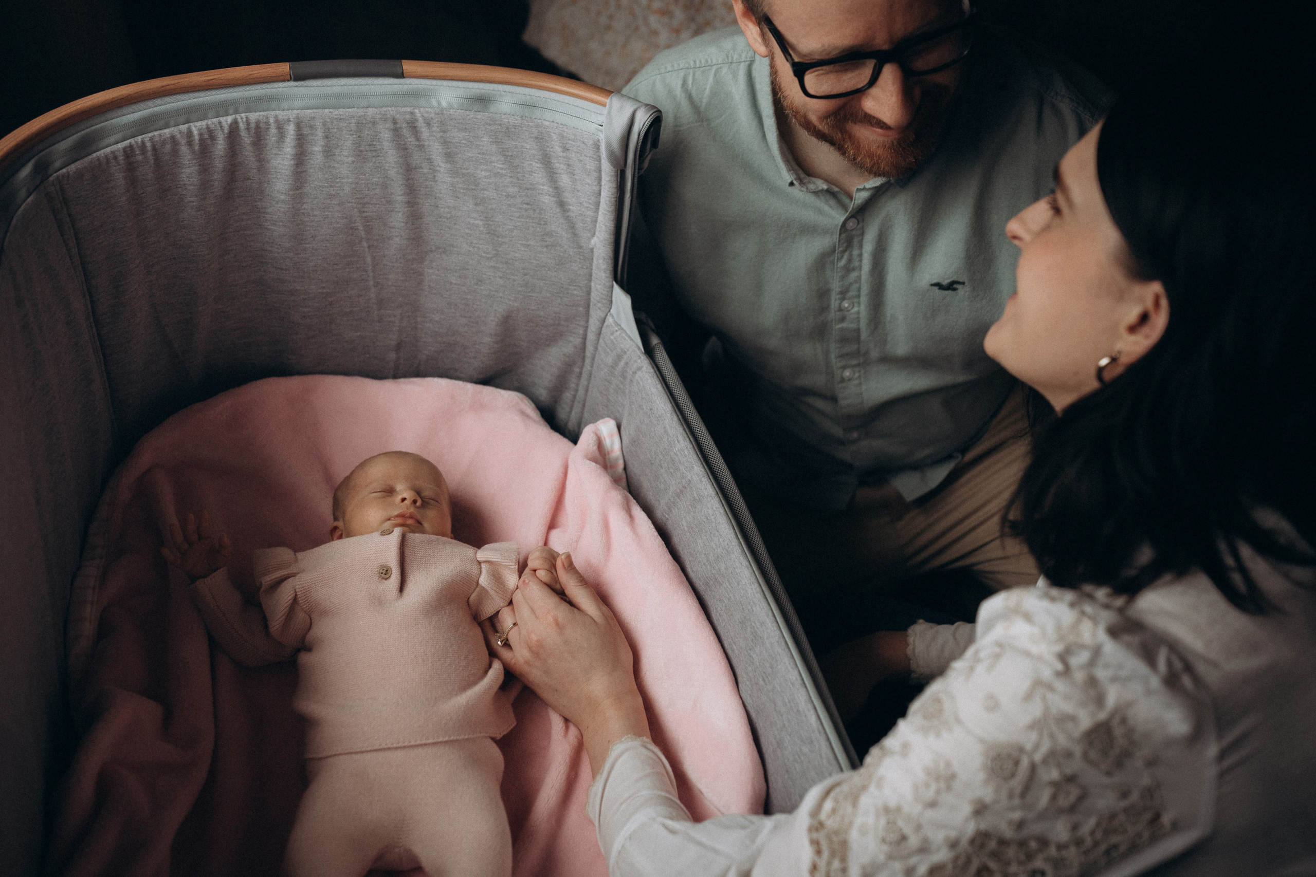Newborn baby photoshoot in Dublin, Ireland. Wedding & Family photographer in County Donegal and Dublin, Ireland