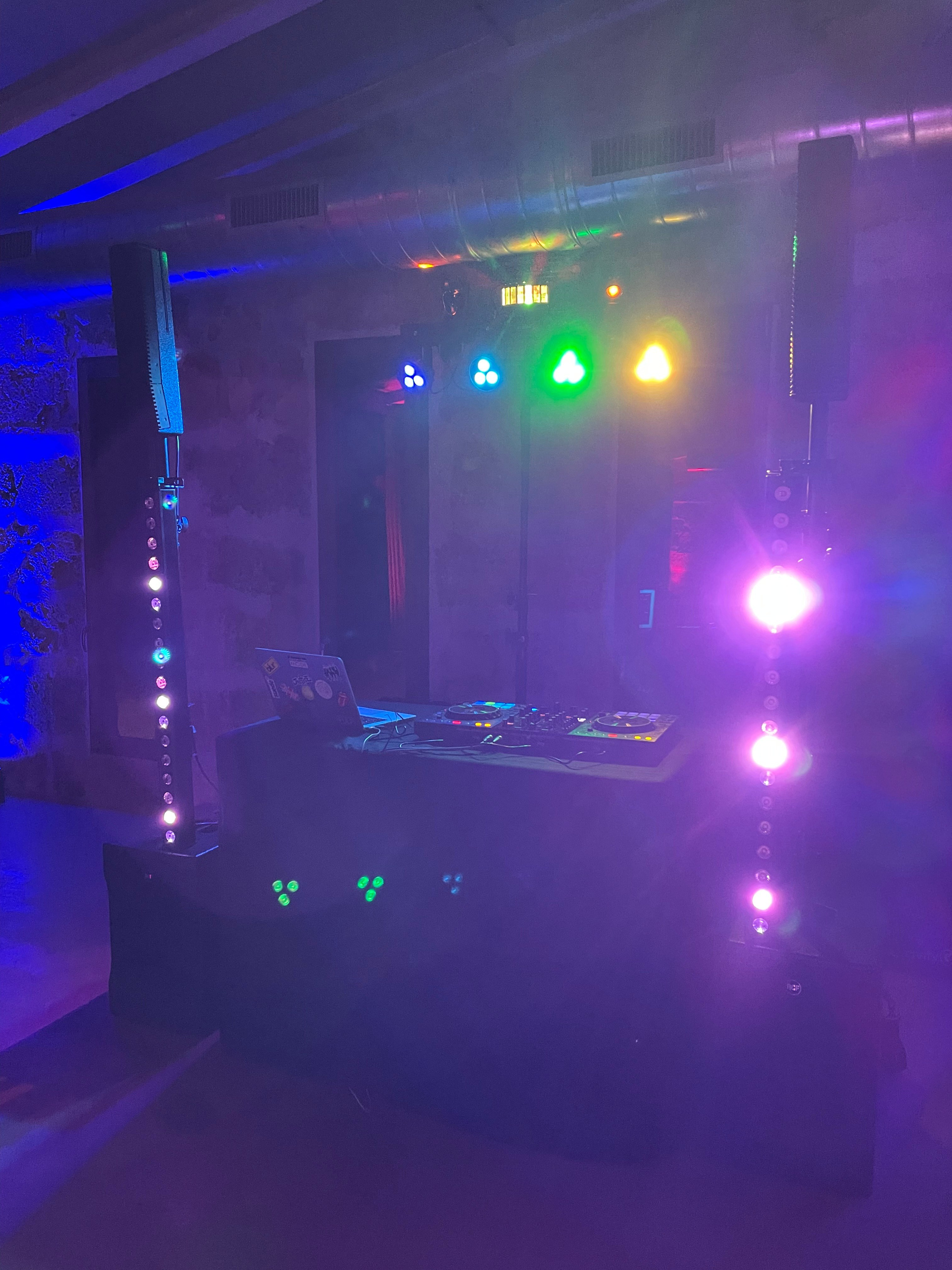 Basic Disco Set Up. Music for events mallorca
