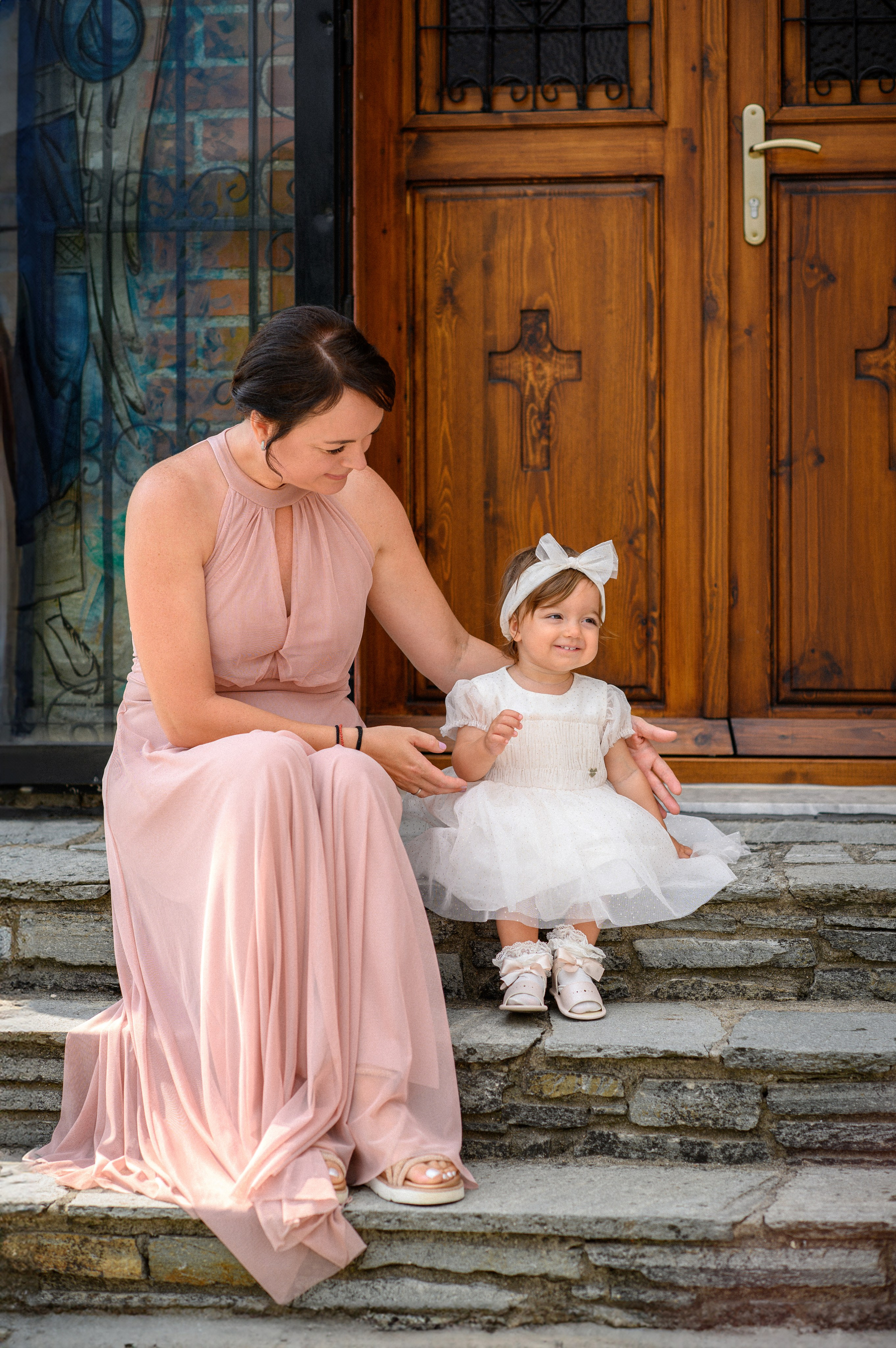 Baptism Iris. Семейная, детская, портретная и предметная фотосъемка в Салониках