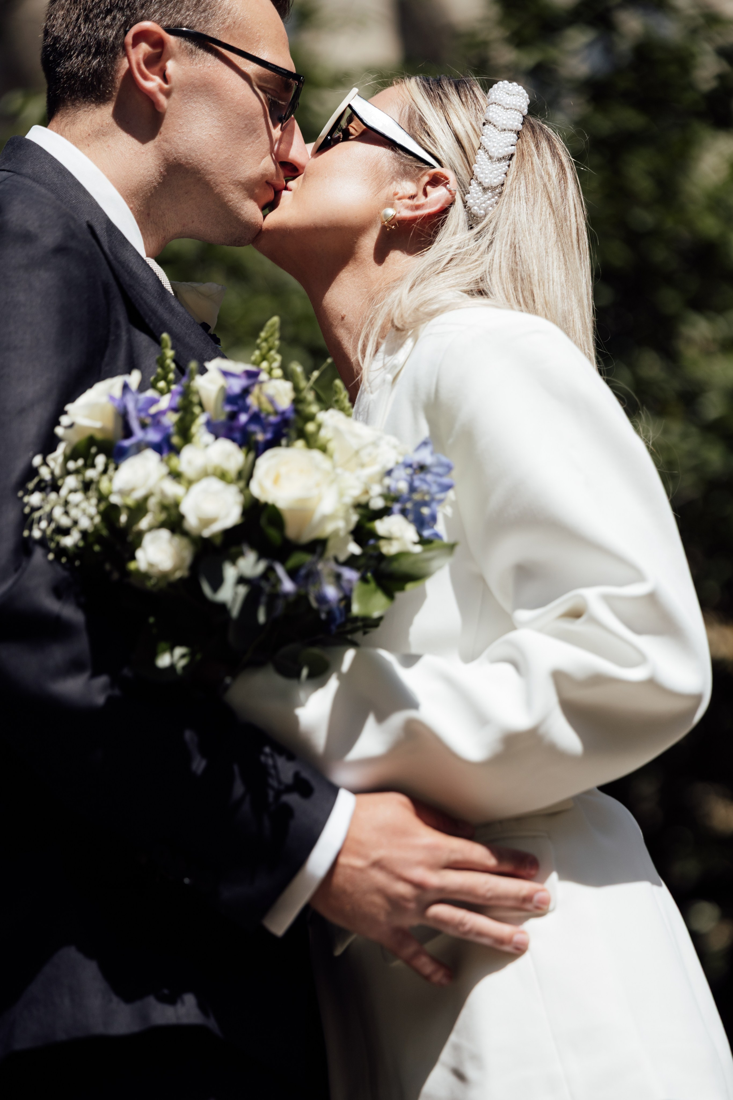Elegant wedding portrait of bride and groom walking through the streets of ParisRomantic elopement moment captured in soft evening light in Paris, FranceLuxury wedding ceremony setup in a historic French venue with natural floralsCandid black and white photo of a couple at their city wedding in London, UKTimeless couple portrait in front of Marylebone Town Hall, LondonEditorial-style bridal preparation in a classic townhouse in the heart of LondonSoft light bridal portrait in a countryside château wedding in FranceFine art flat lay with French-inspired wedding details and vintage texturesCinematic golden hour photo at a UK estate wedding with historic architectureLuxury wedding tablescape with candles and florals at a London reception