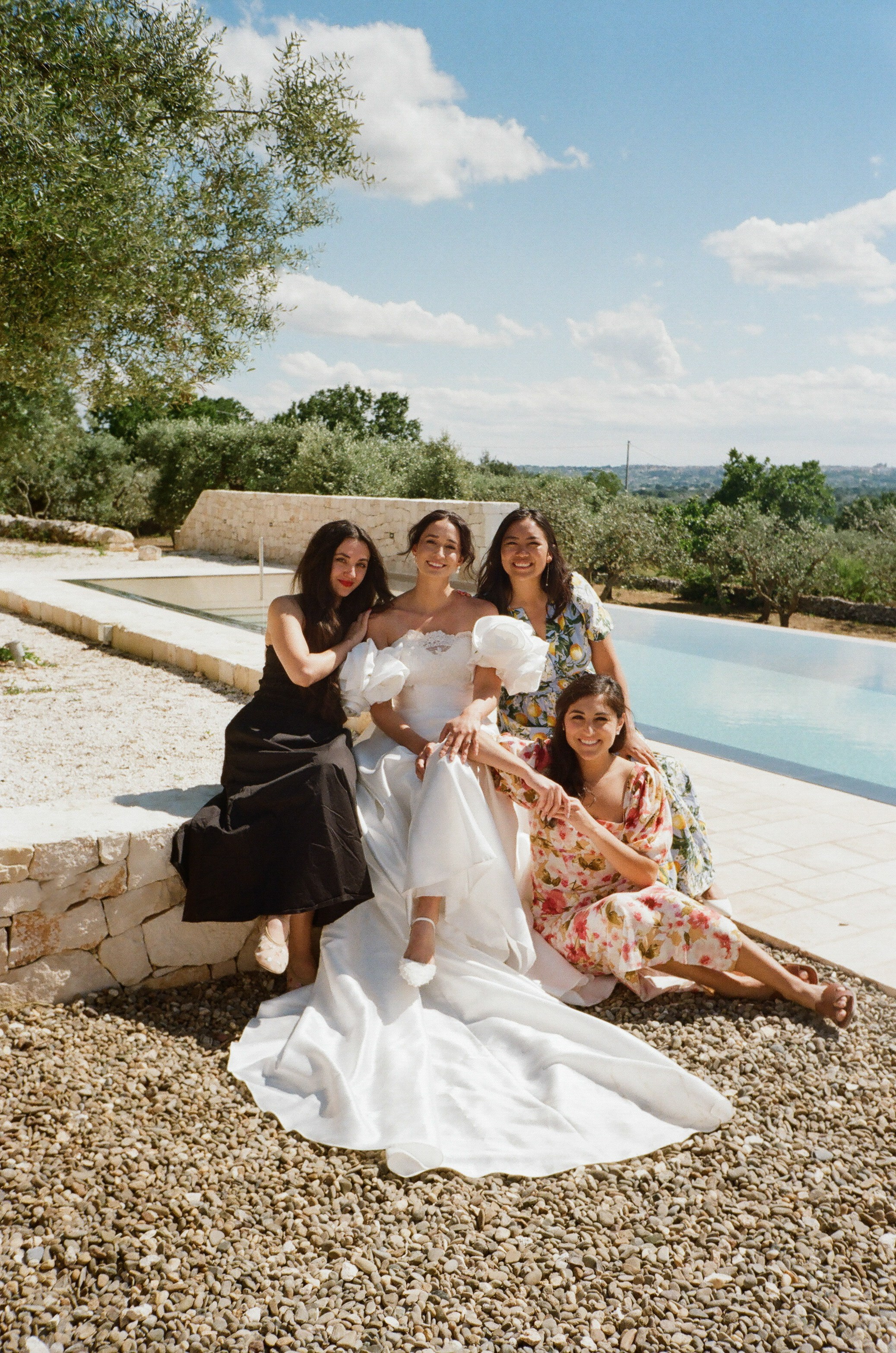 Stephanie & Christian film photos. Wedding photographer Italy