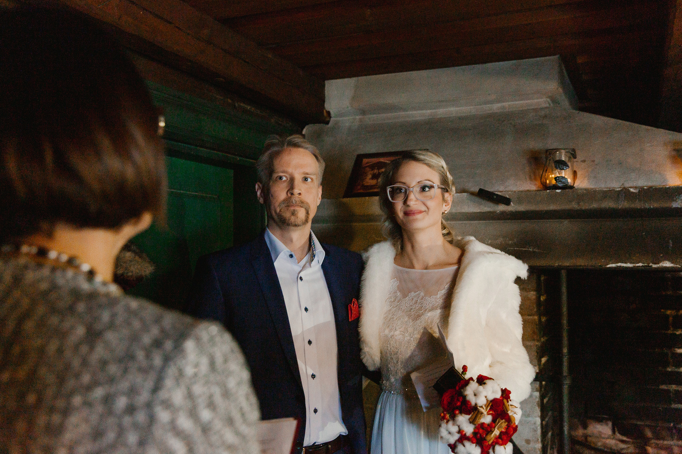 Sandra&Juhani, hääkuvaaja Nuuksio, Green window