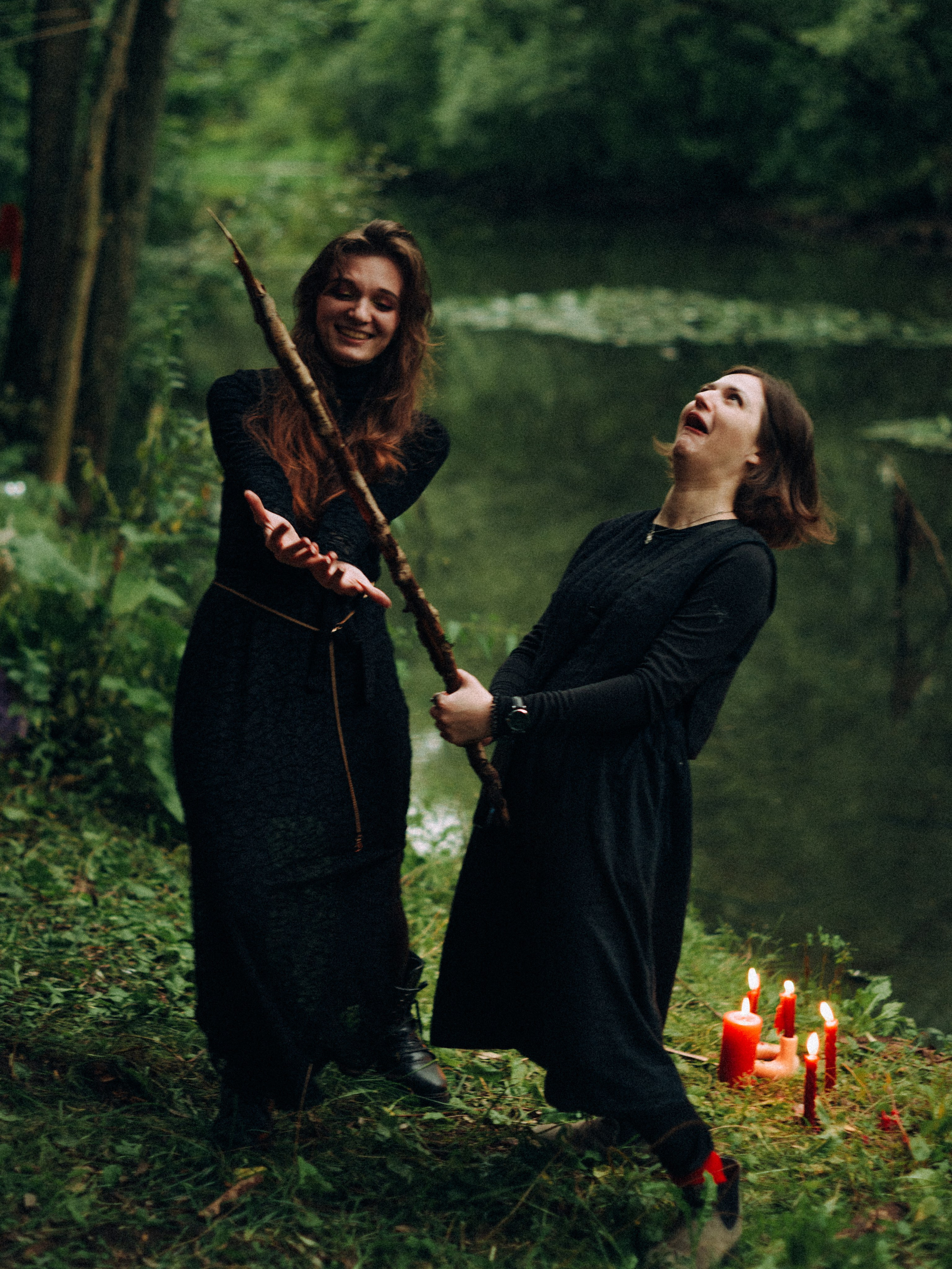 Witches' picnic — fantasy themed event. Moth & Moss Photography