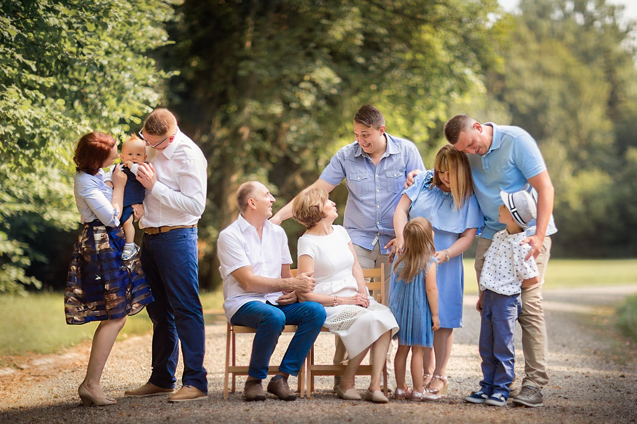 Alt- Familienshooting im Freien in Villingen-Schwenningen